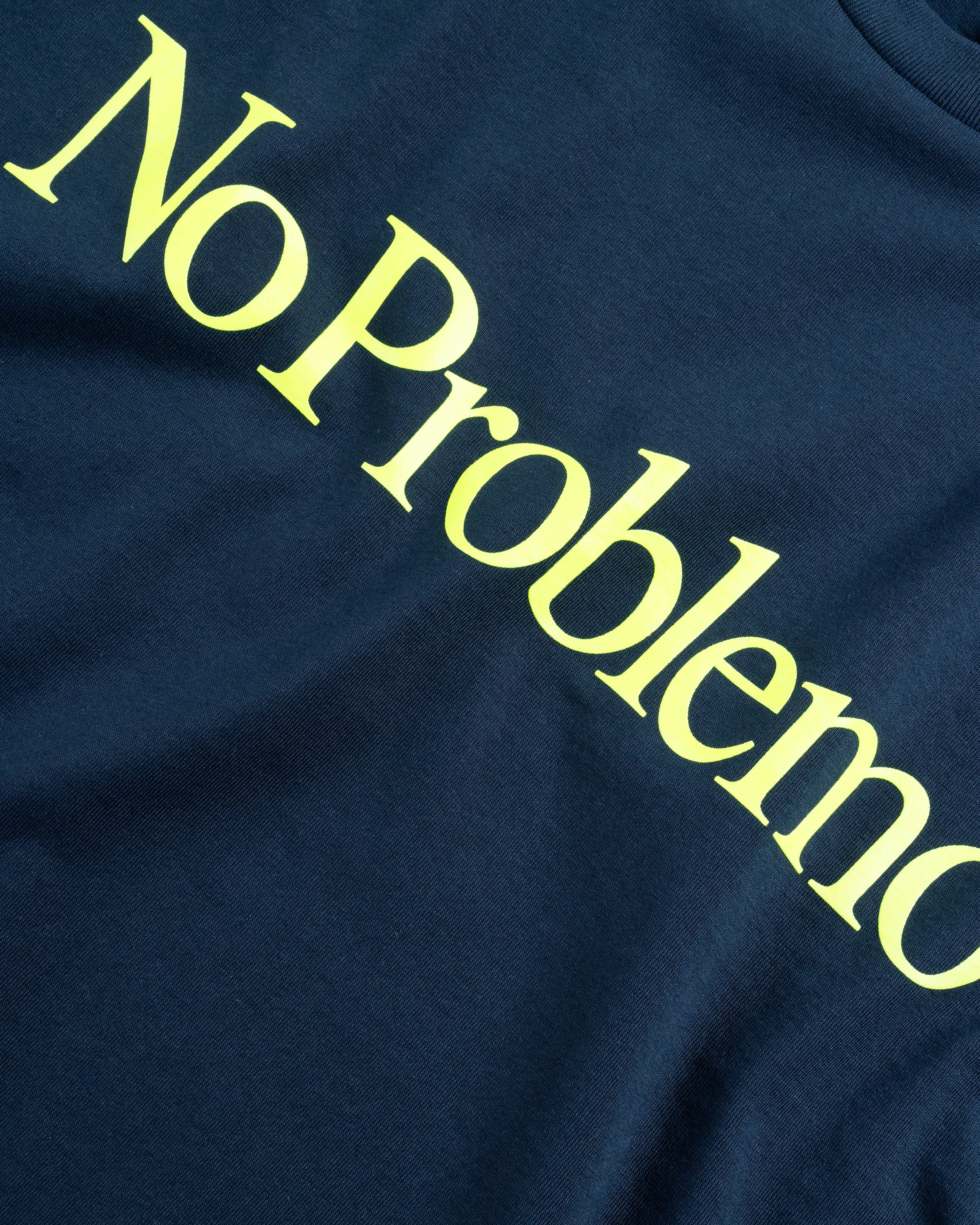Aries - No Problemo SS Tee Navy - Clothing - Blue - Image 6