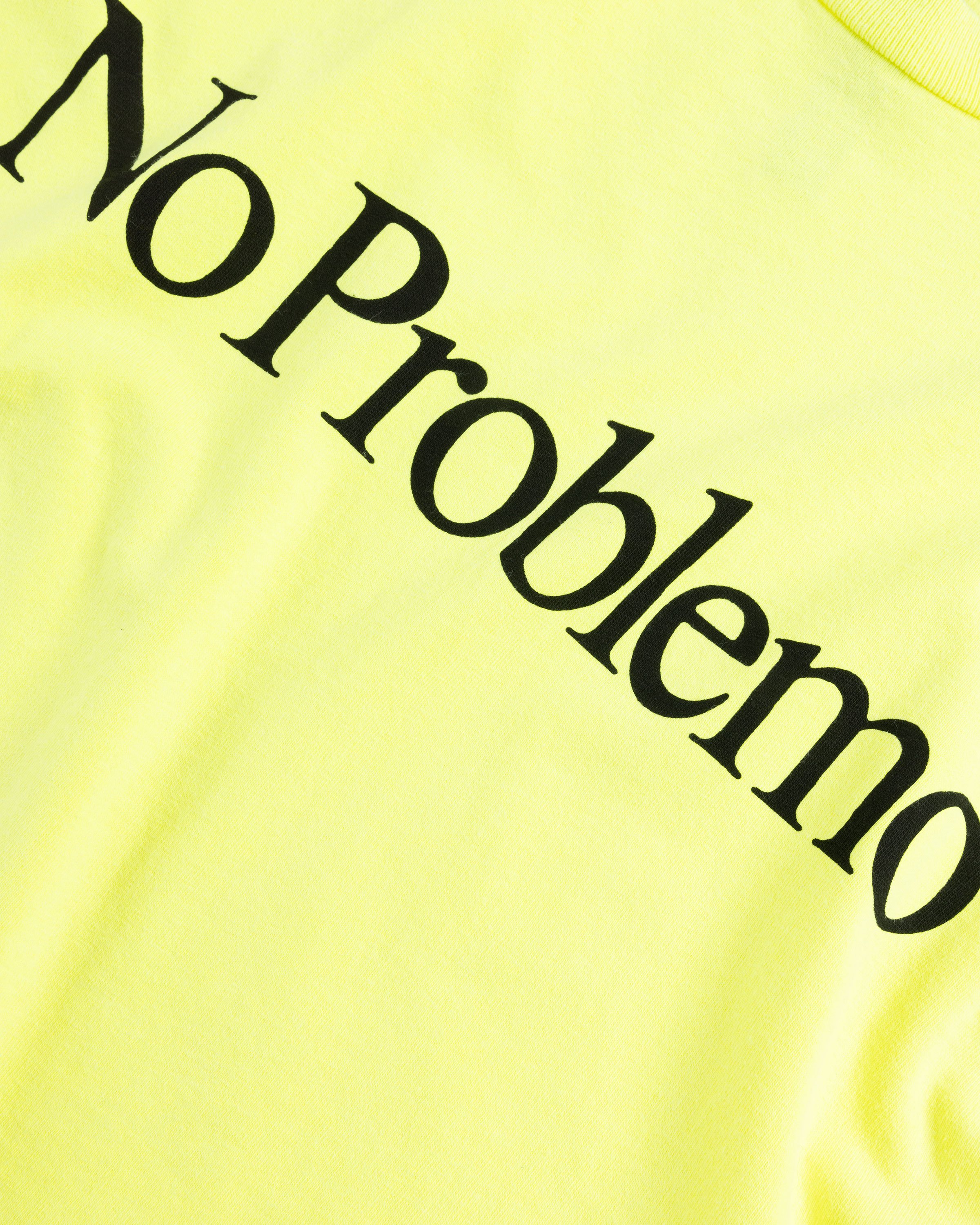 Aries - No Problemo LS Tee Fluoro Yellow - Clothing - Yellow - Image 6