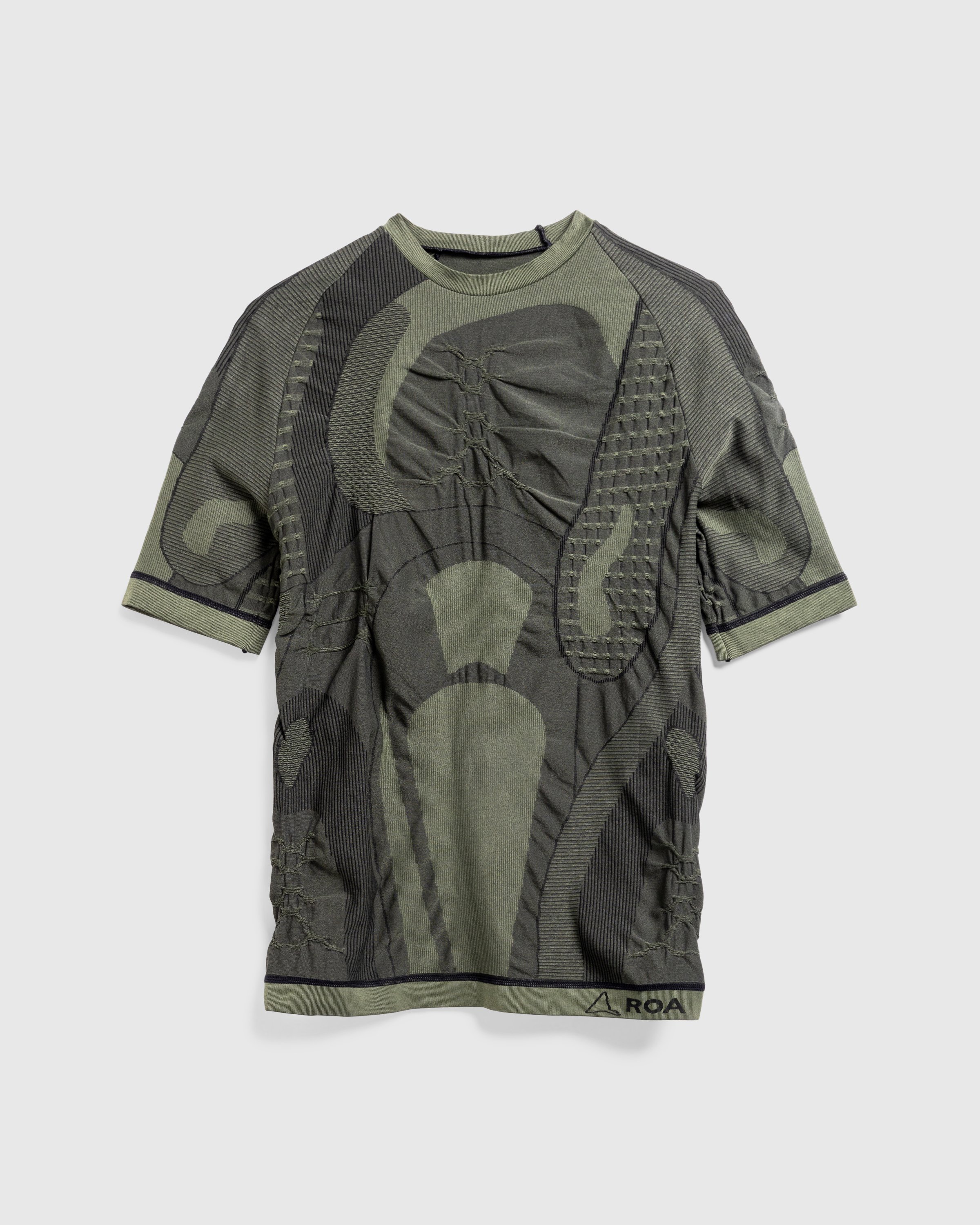 ROA - Seamless T-Shirt Dark Green - Clothing -  - Image 1