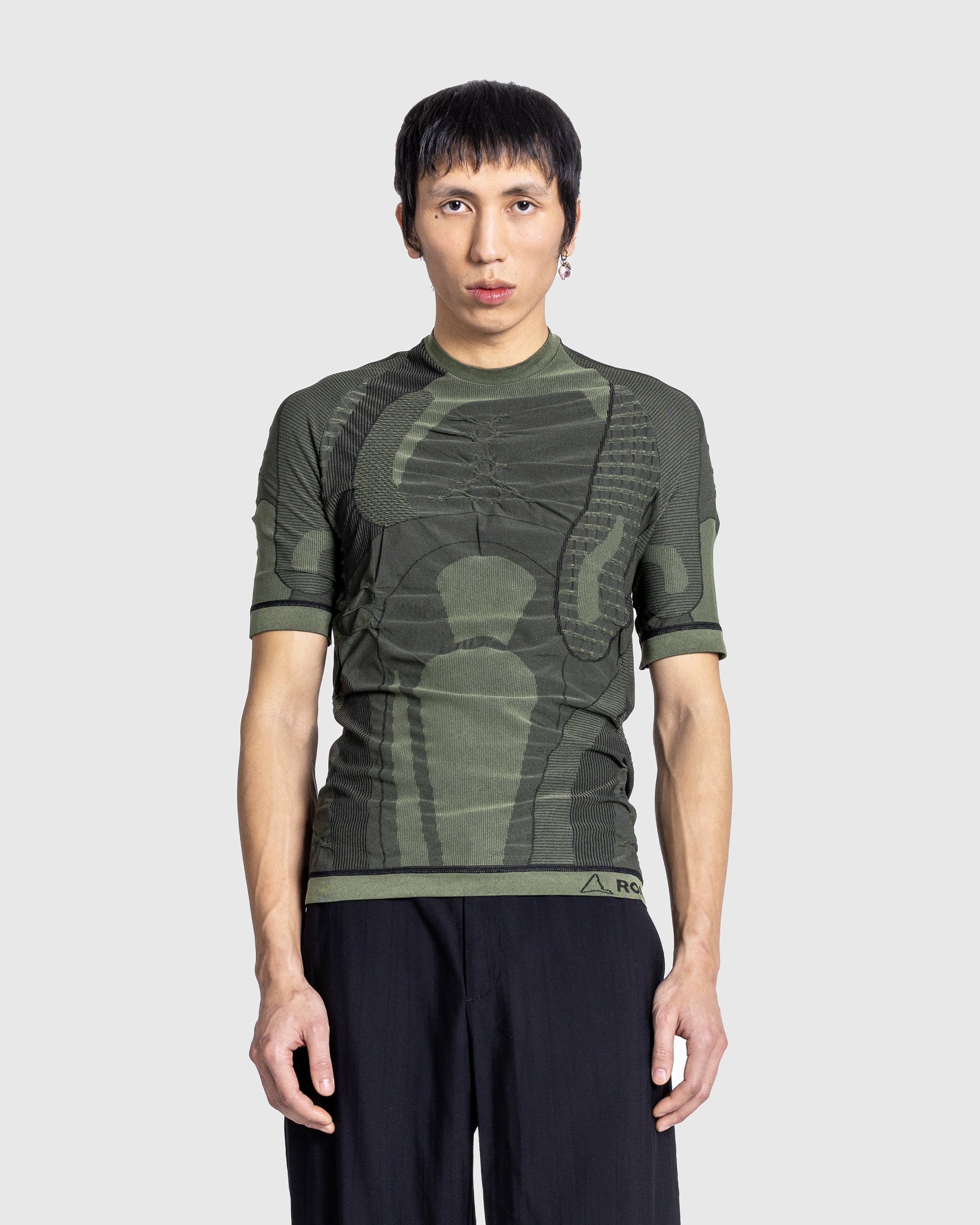 ROA - Seamless T-Shirt Dark Green - Clothing -  - Image 2