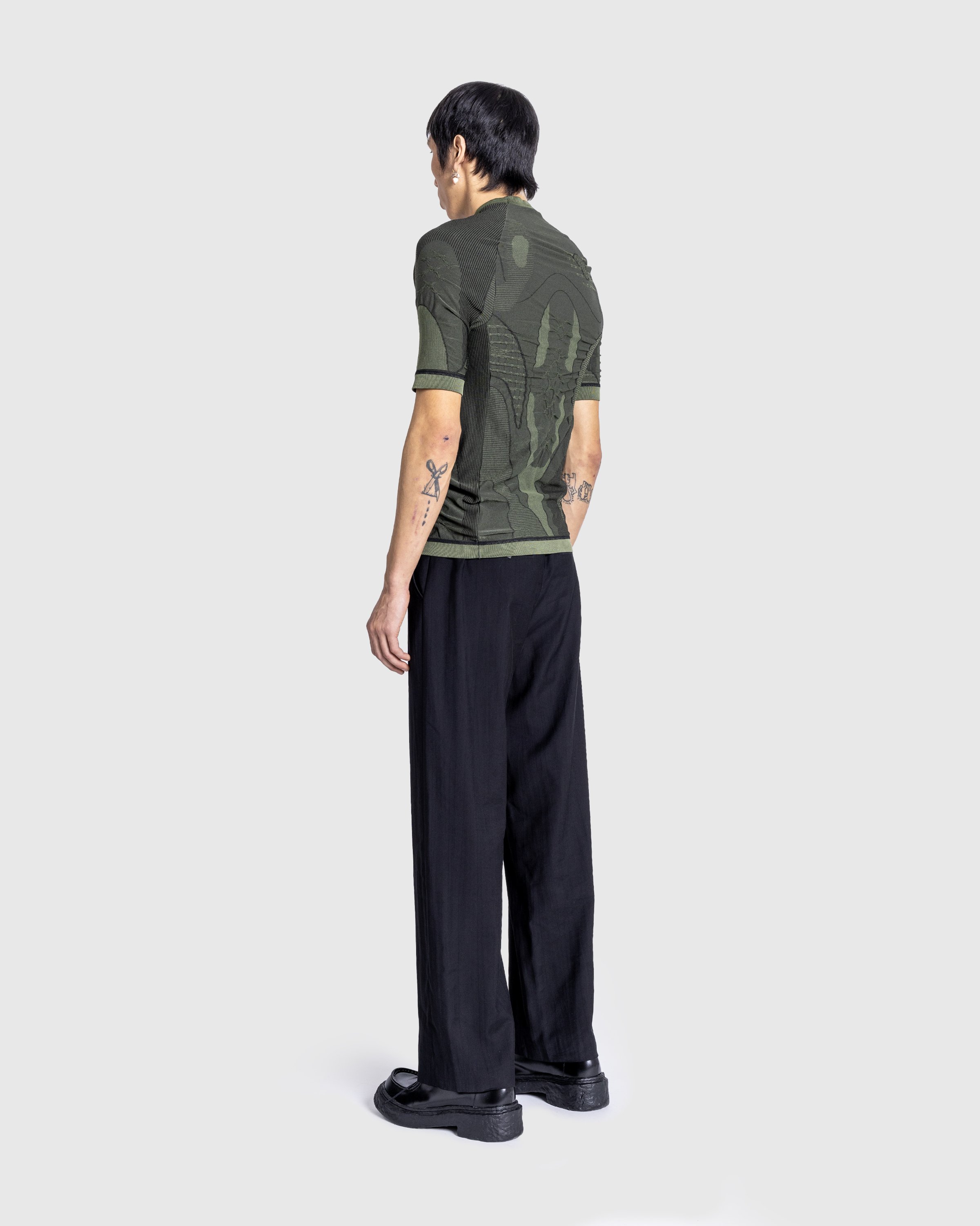 ROA - Seamless T-Shirt Dark Green - Clothing -  - Image 4