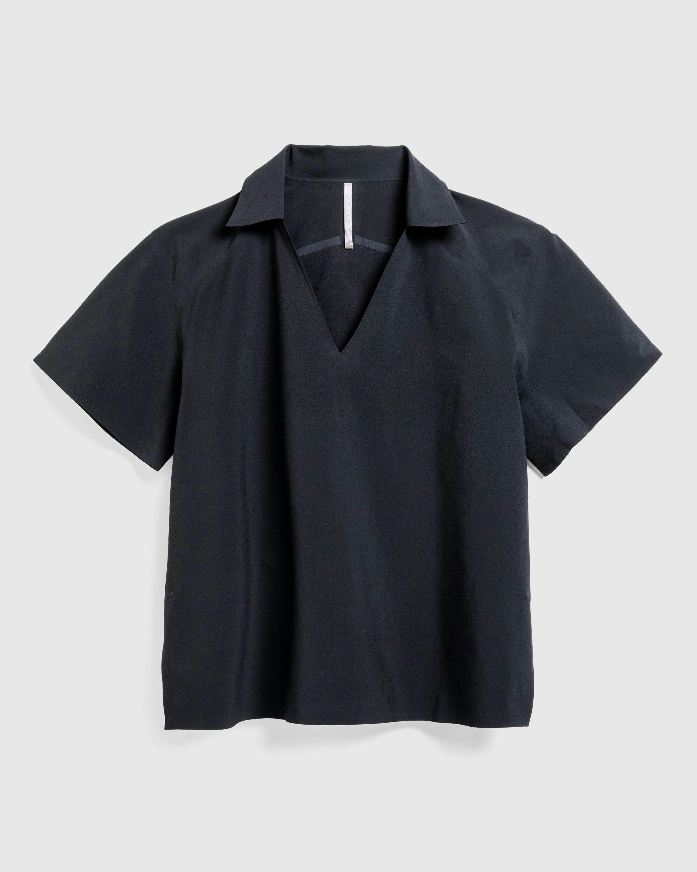 Arc’teryx Veilance - EAVE VNECK SHIRT Black - Clothing - Black - Image 1