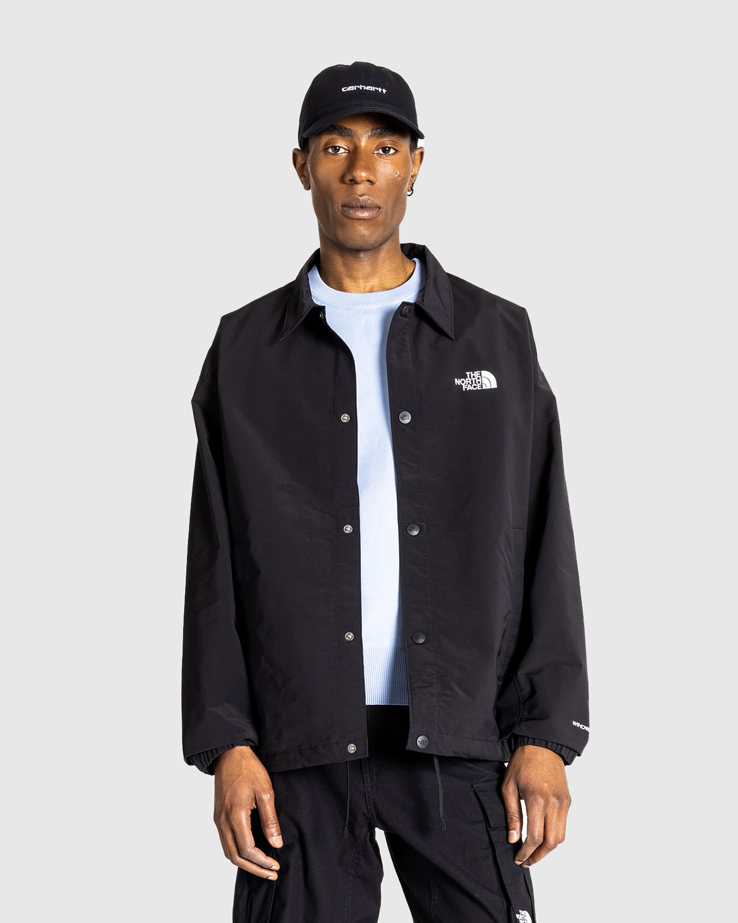 The North Face - M TNF EASY WIND COACHES JACKET TNF BLACK - Clothing - Black - Image 2