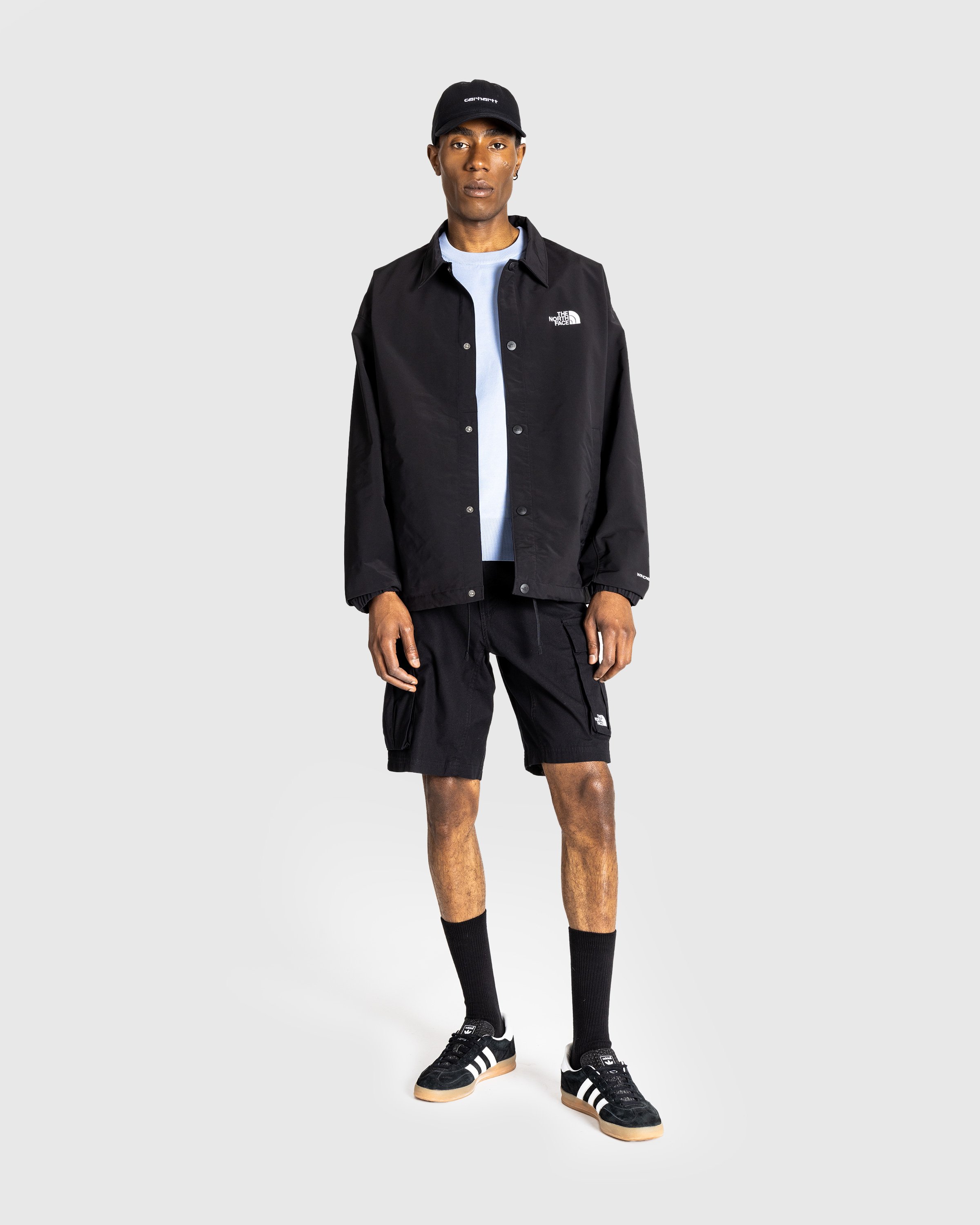 The North Face - M TNF EASY WIND COACHES JACKET TNF BLACK - Clothing - Black - Image 3