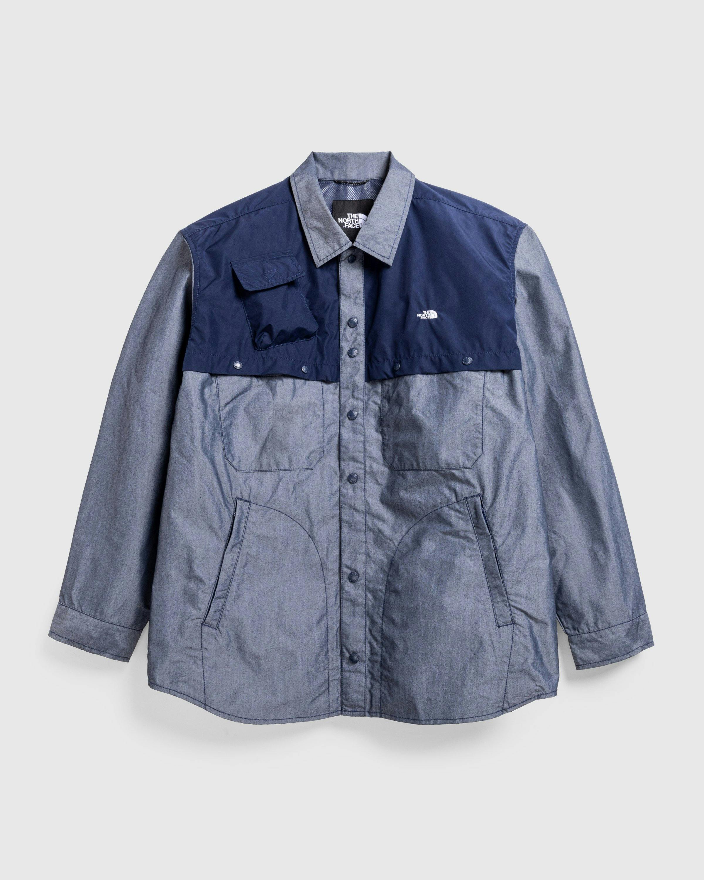 The North Face - M DENIM LS SHIRT - AP LIGHT INDIGO DENIM WASH - Clothing - Blue - Image 1