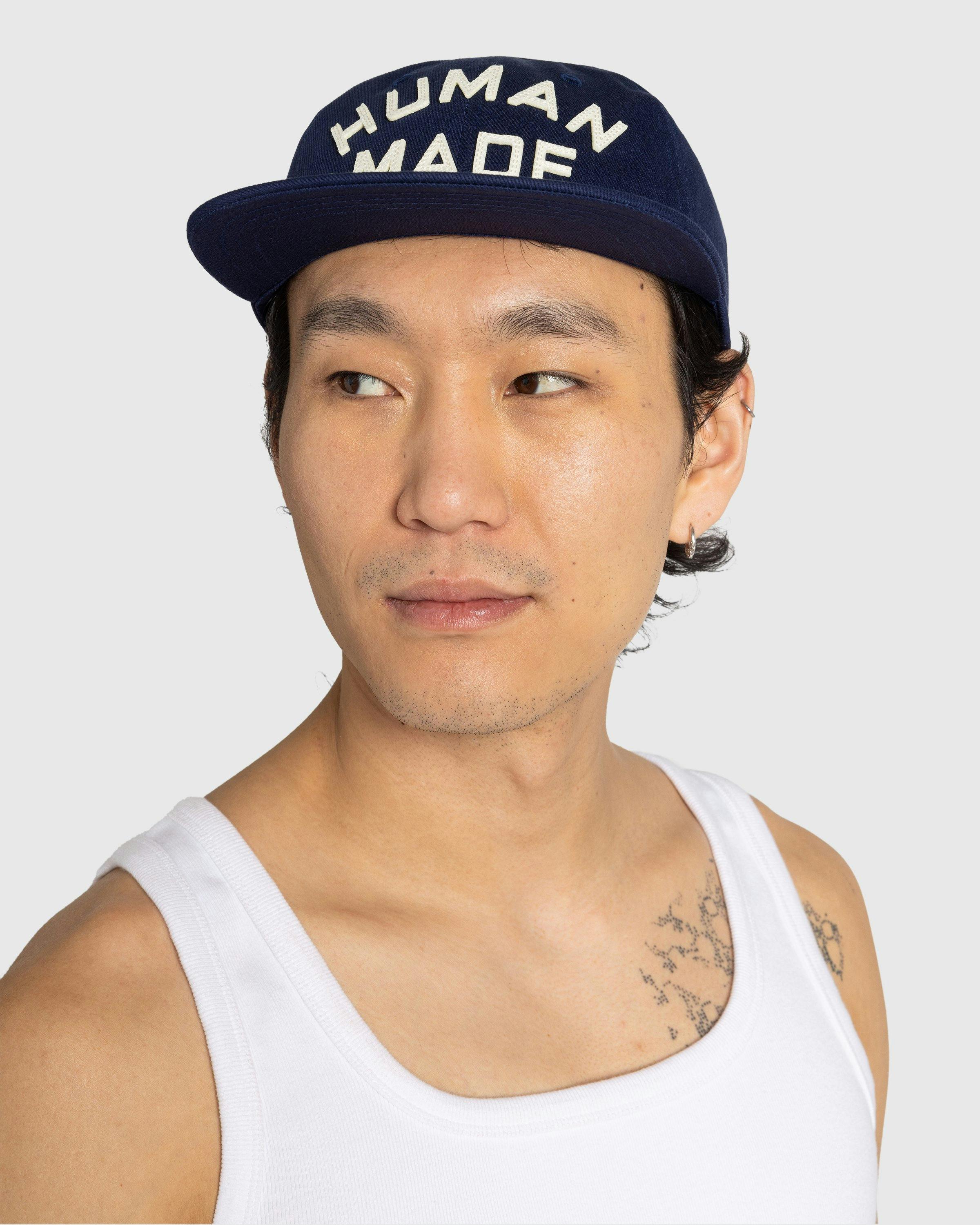 Human Made - BASEBALL CAP NAVY - Accessories - Blue - Image 4