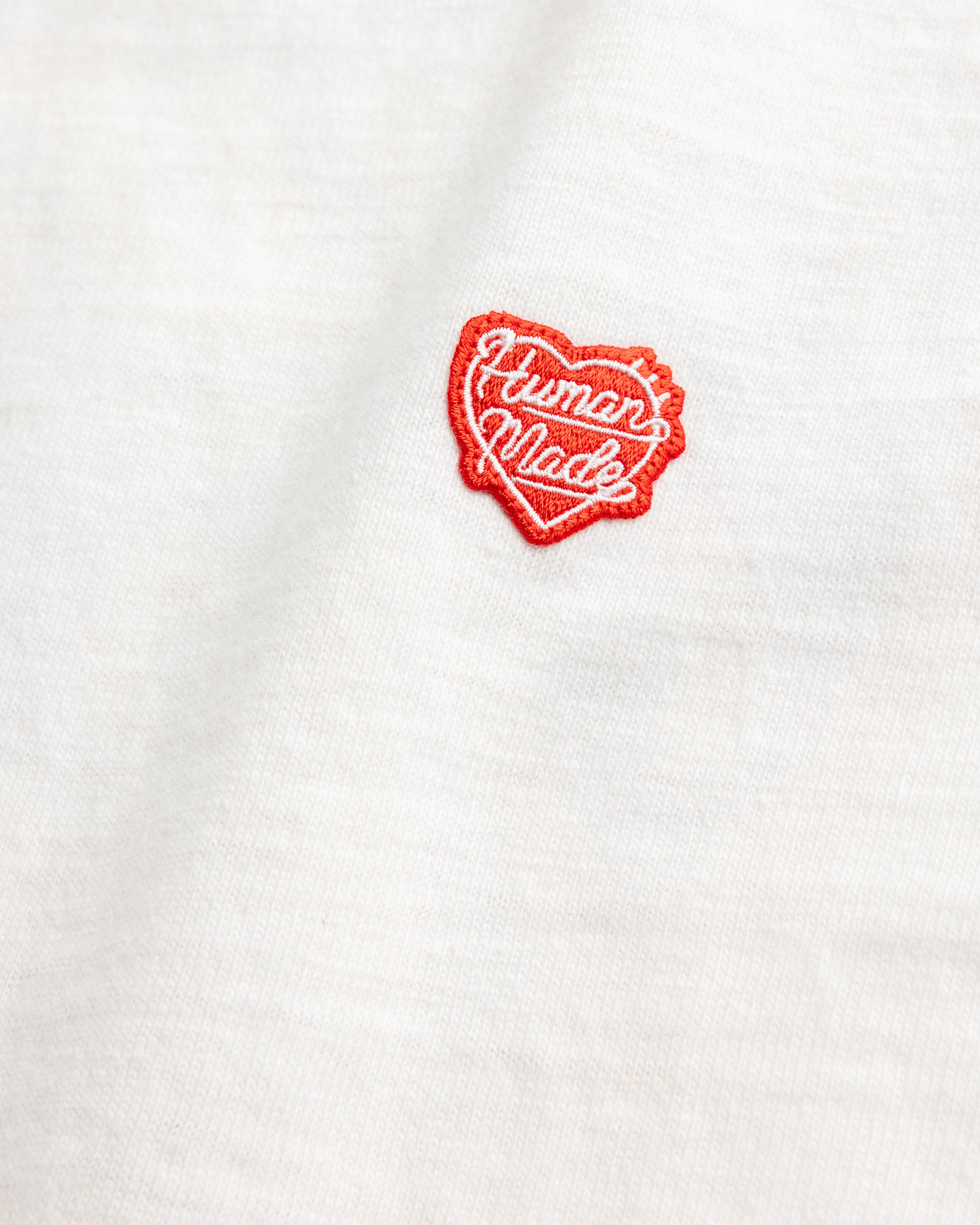 Human Made - HEART BADGE T-SHIRT WHITE/White - Clothing - White - Image 7
