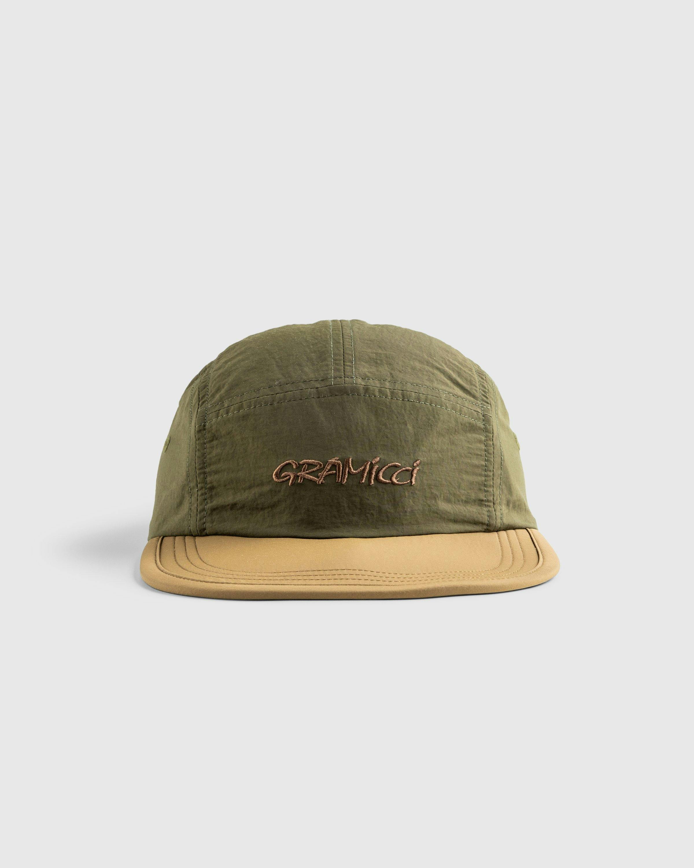 Gramicci - NYLON CAP DEEP OLIVE COYOTE - Accessories - Green - Image 2