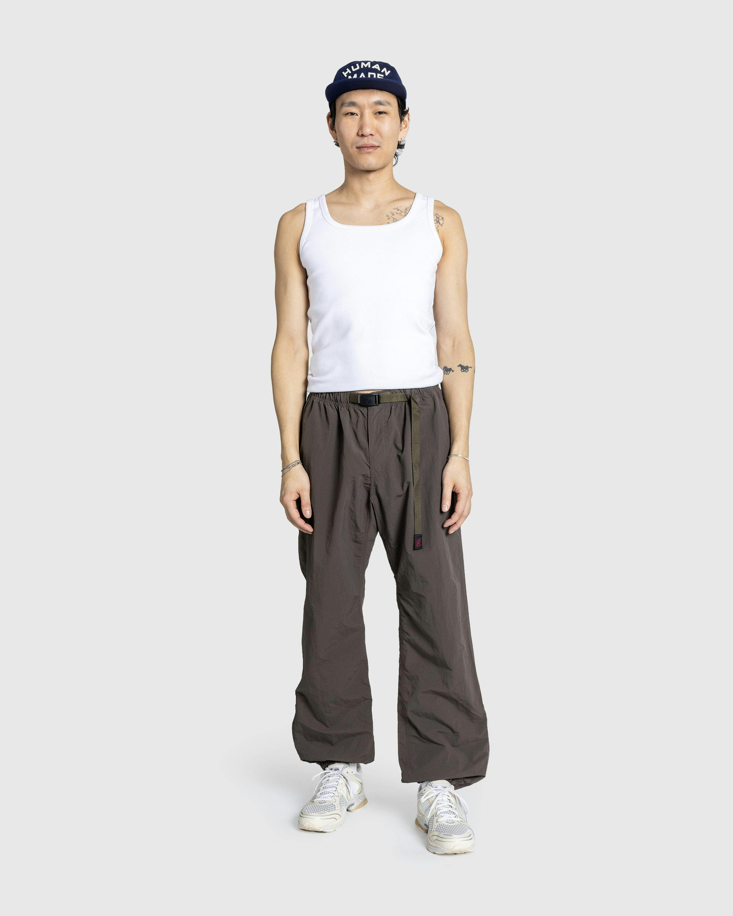 Gramicci - NYLON TRACK PANT DARK BROWN - Clothing - Brown - Image 3