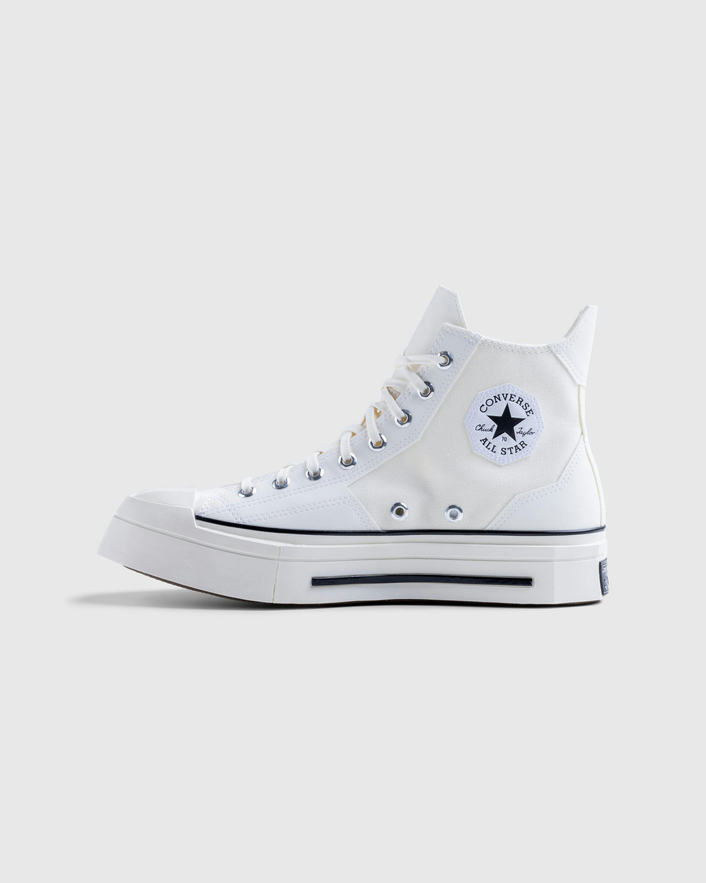 Converse - CHUCK 70 DE LUXE SQUARED HI EGRET/BLACK - Footwear - White - Image 2