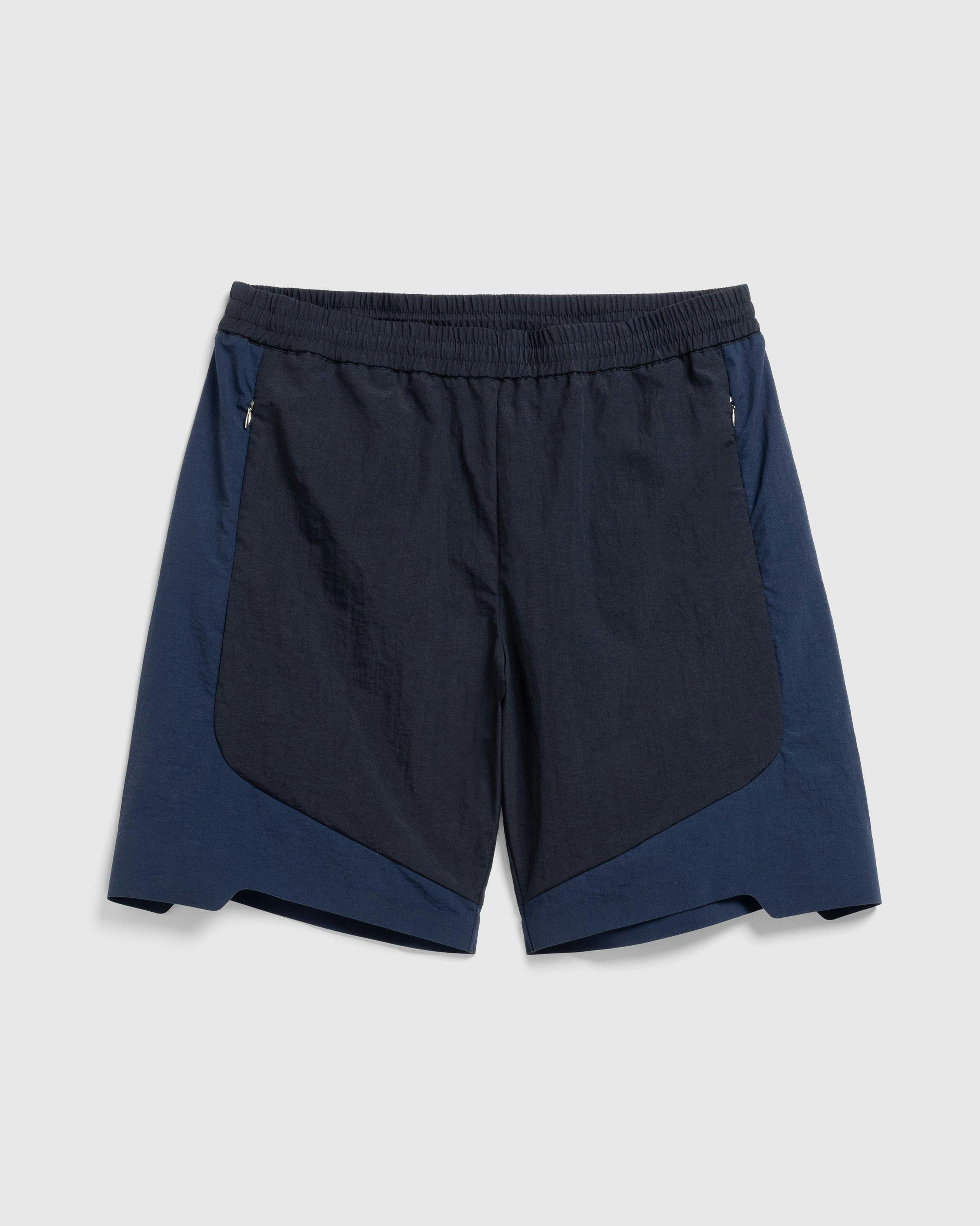 _J.L-A.L_ - Nylon Short Black Dark Blue - Clothing - Black - Image 1