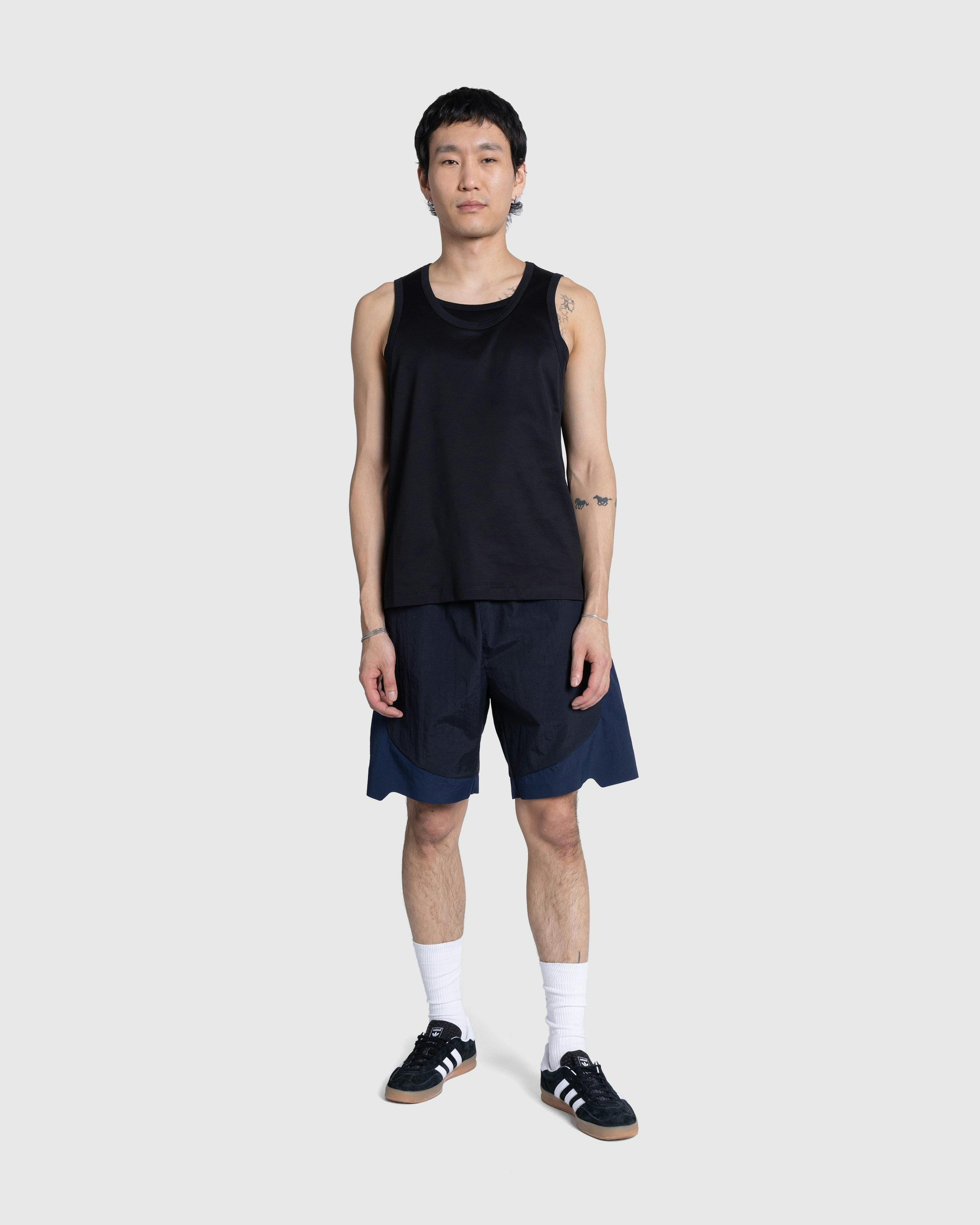 _J.L-A.L_ - Nylon Short Black Dark Blue - Clothing - Black - Image 3