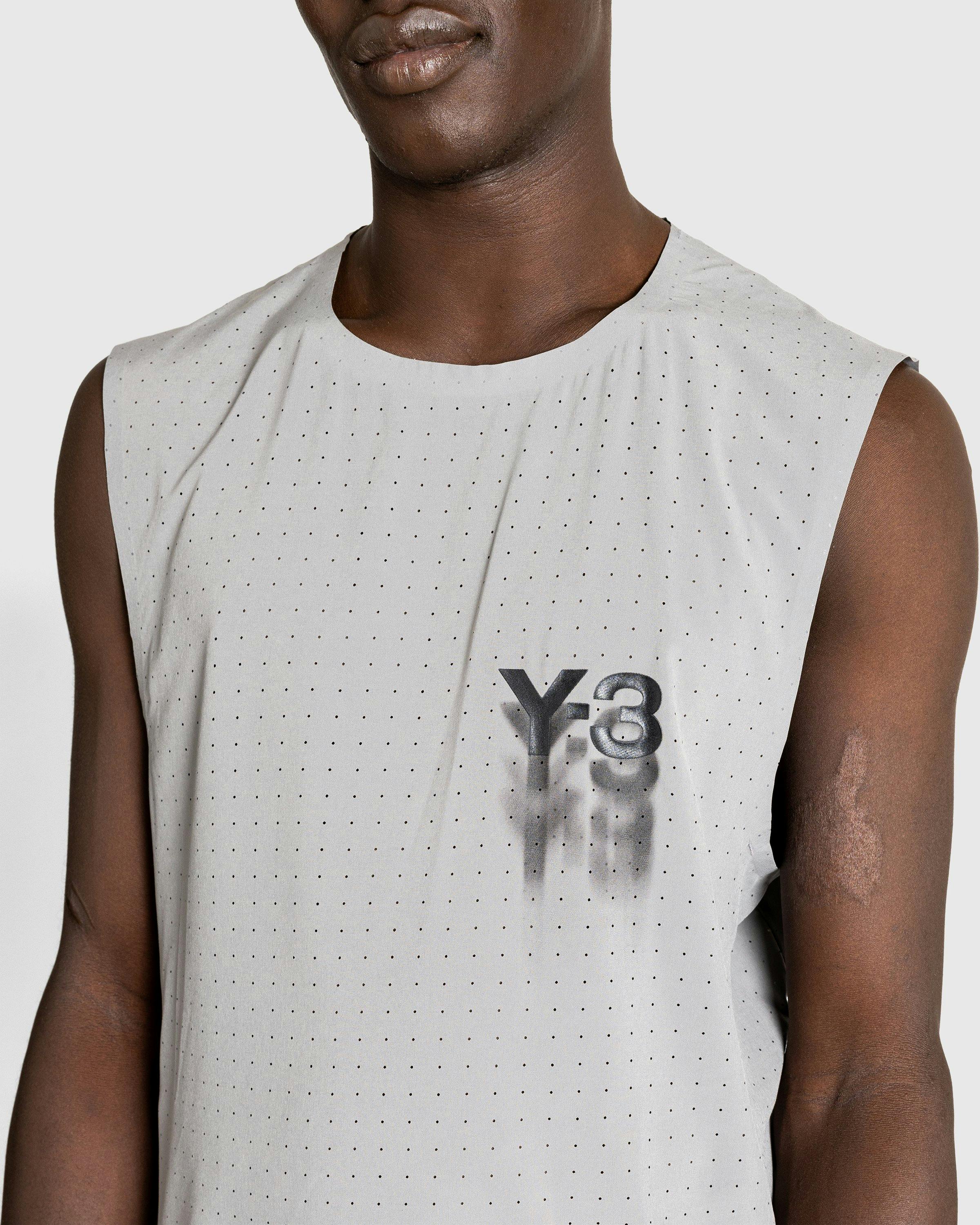 Y-3 - M Run Tank Chsogr - Clothing - Grey - Image 5