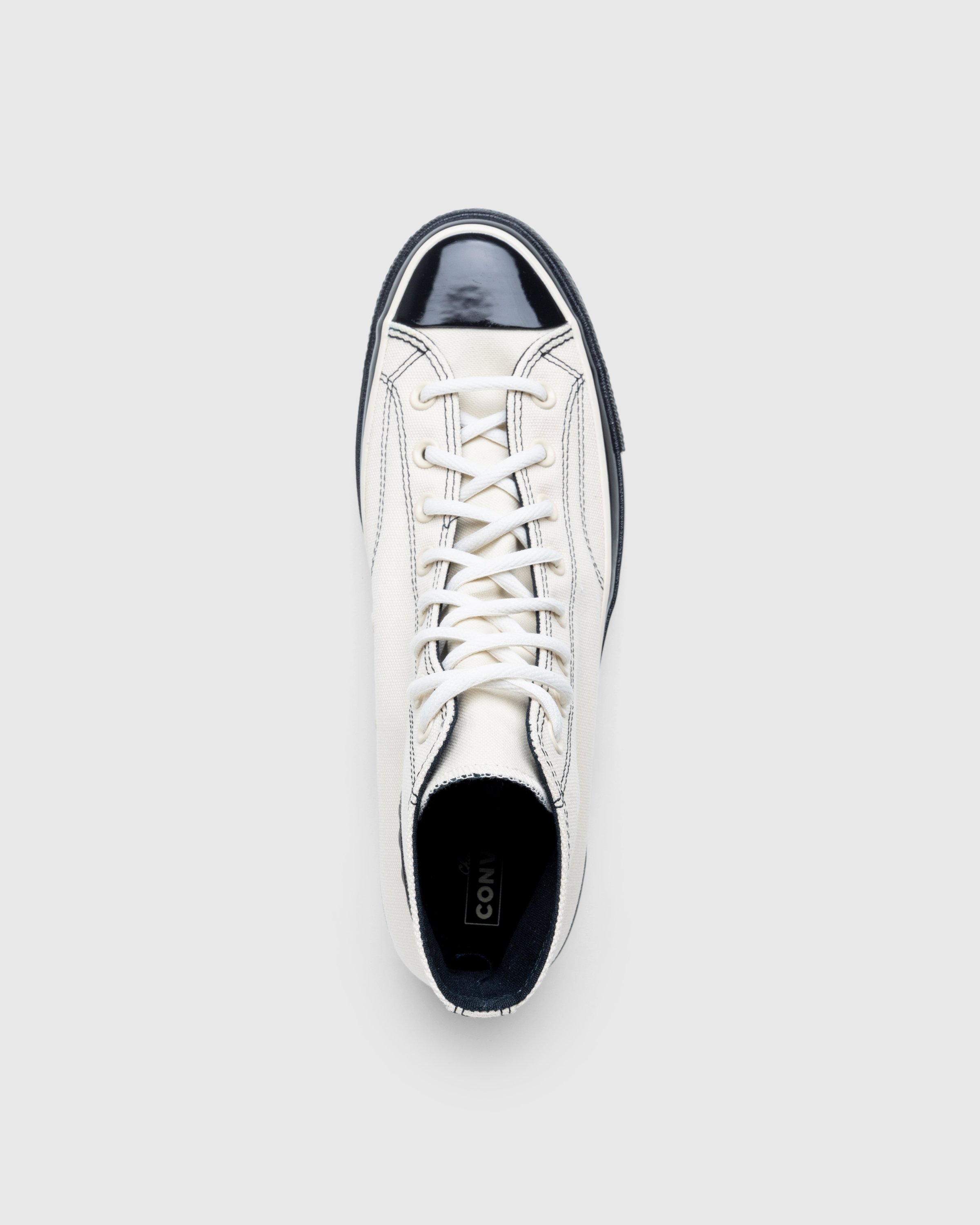 Converse - CHUCK 70 HI NATURAL IVORY/BLACK - Footwear - White - Image 5