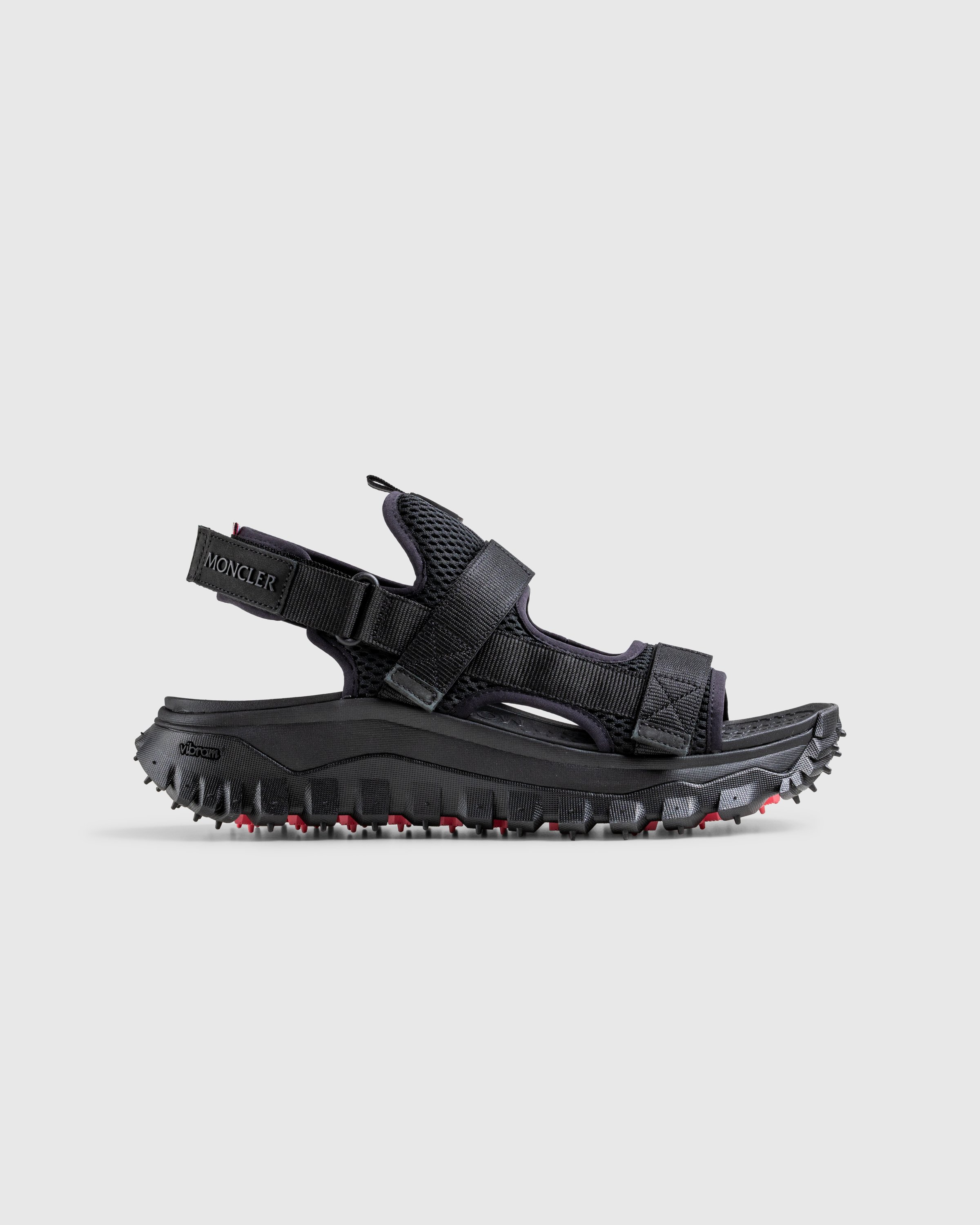 Moncler - TRAILGRIP VELA SANDALS BLACK - Footwear - Black - Image 1