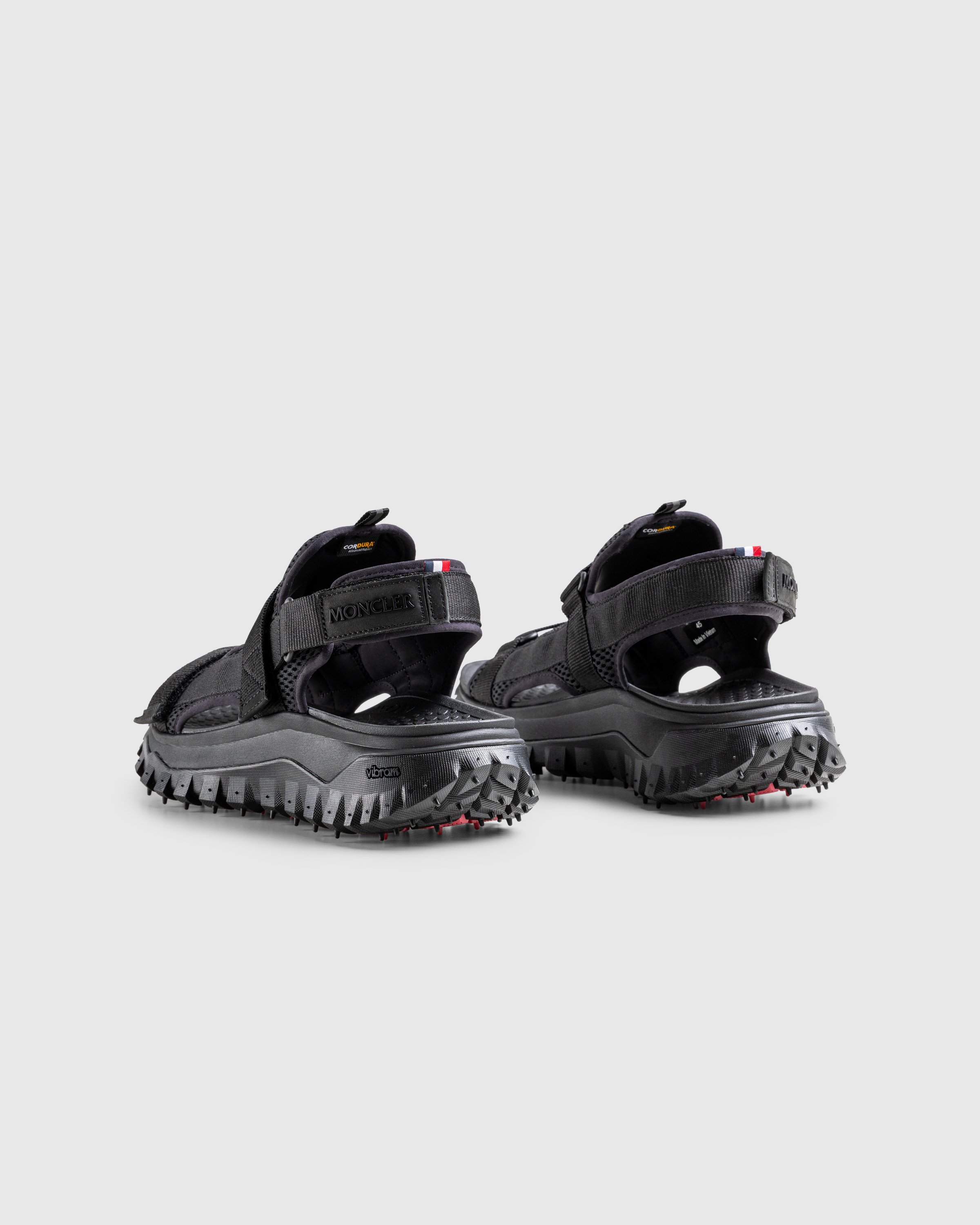 Moncler - TRAILGRIP VELA SANDALS BLACK - Footwear - Black - Image 4