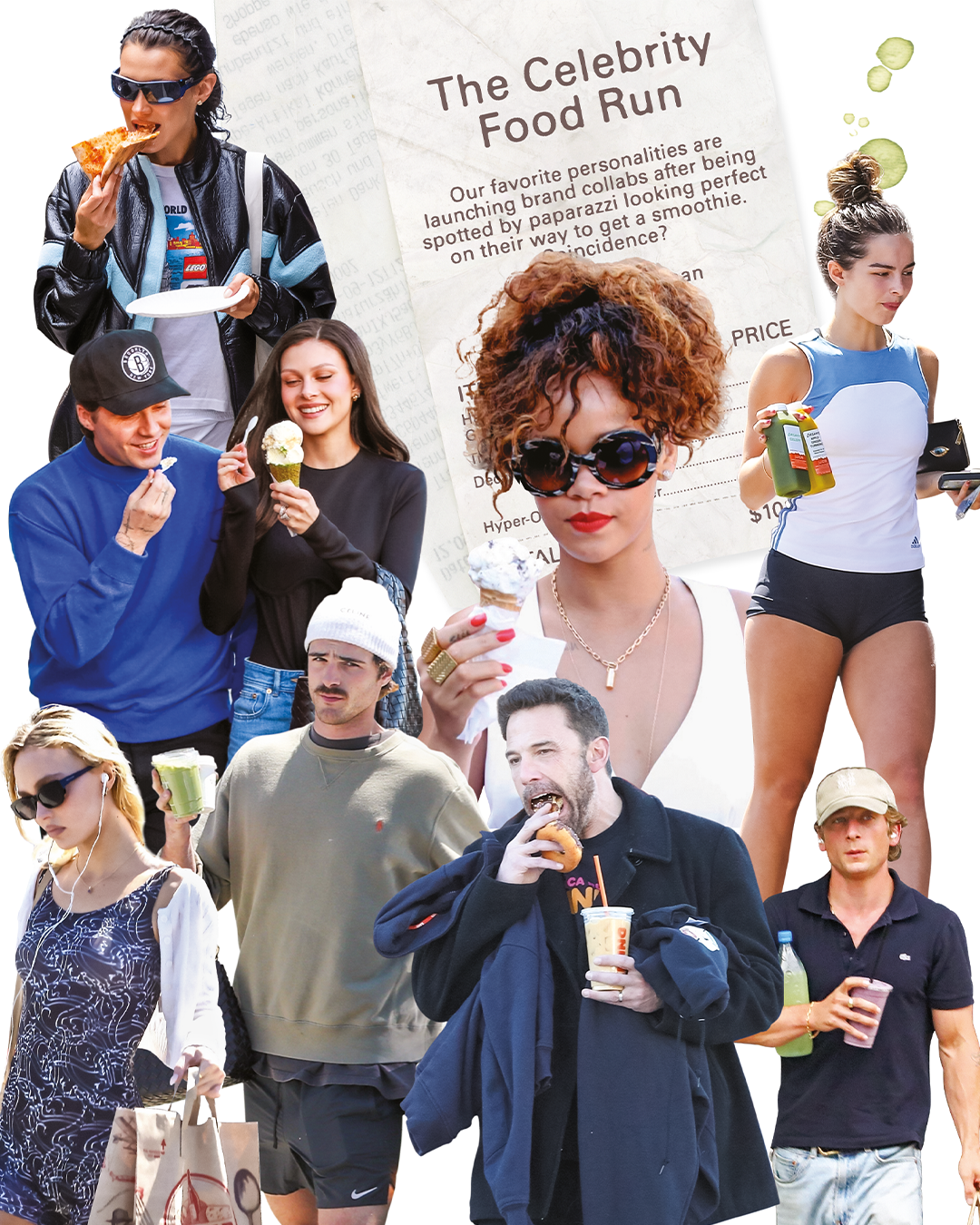 The Art of the Celebrity Food Run