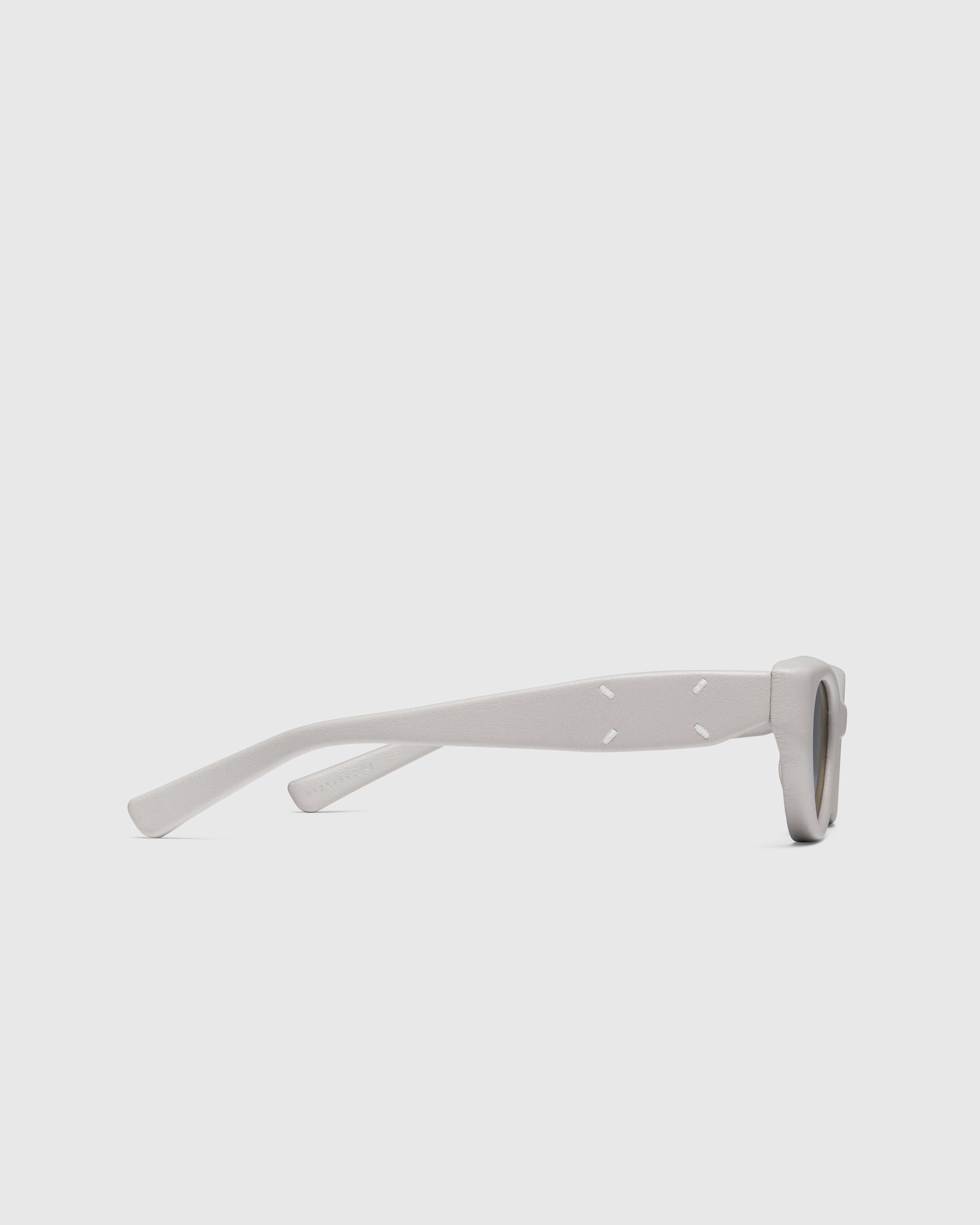 Maison Margiela x Gentle Monster - Sunglasses MM108 LEATHER-LIV1 - Accessories - White - Image 3