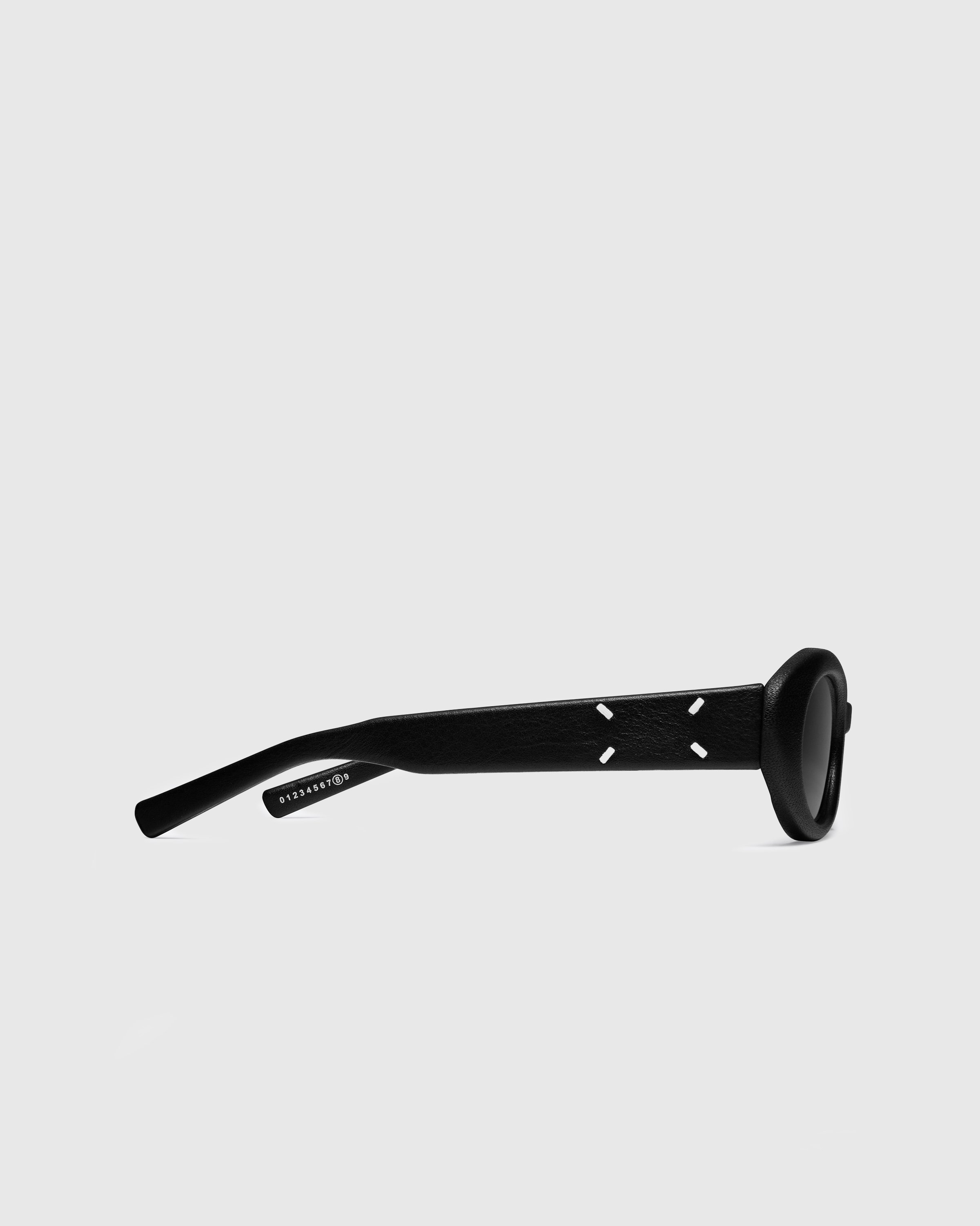 Maison Margiela x Gentle Monster - Sunglasses MM107 LEATHER-L01 - Accessories - Black - Image 2