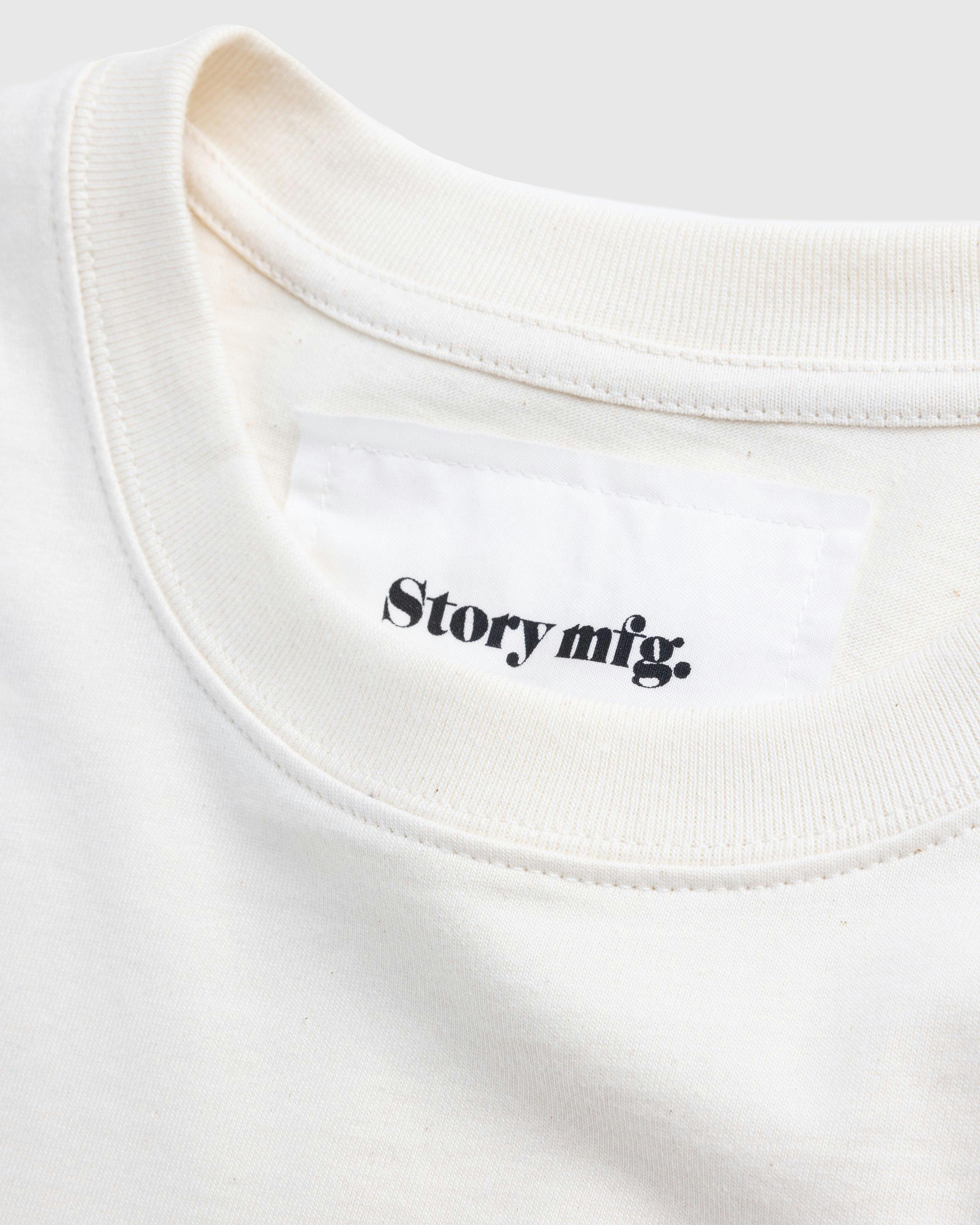 Story mfg. Grateful Tee LS Ecru Days Go Bye Highsnobiety Shop