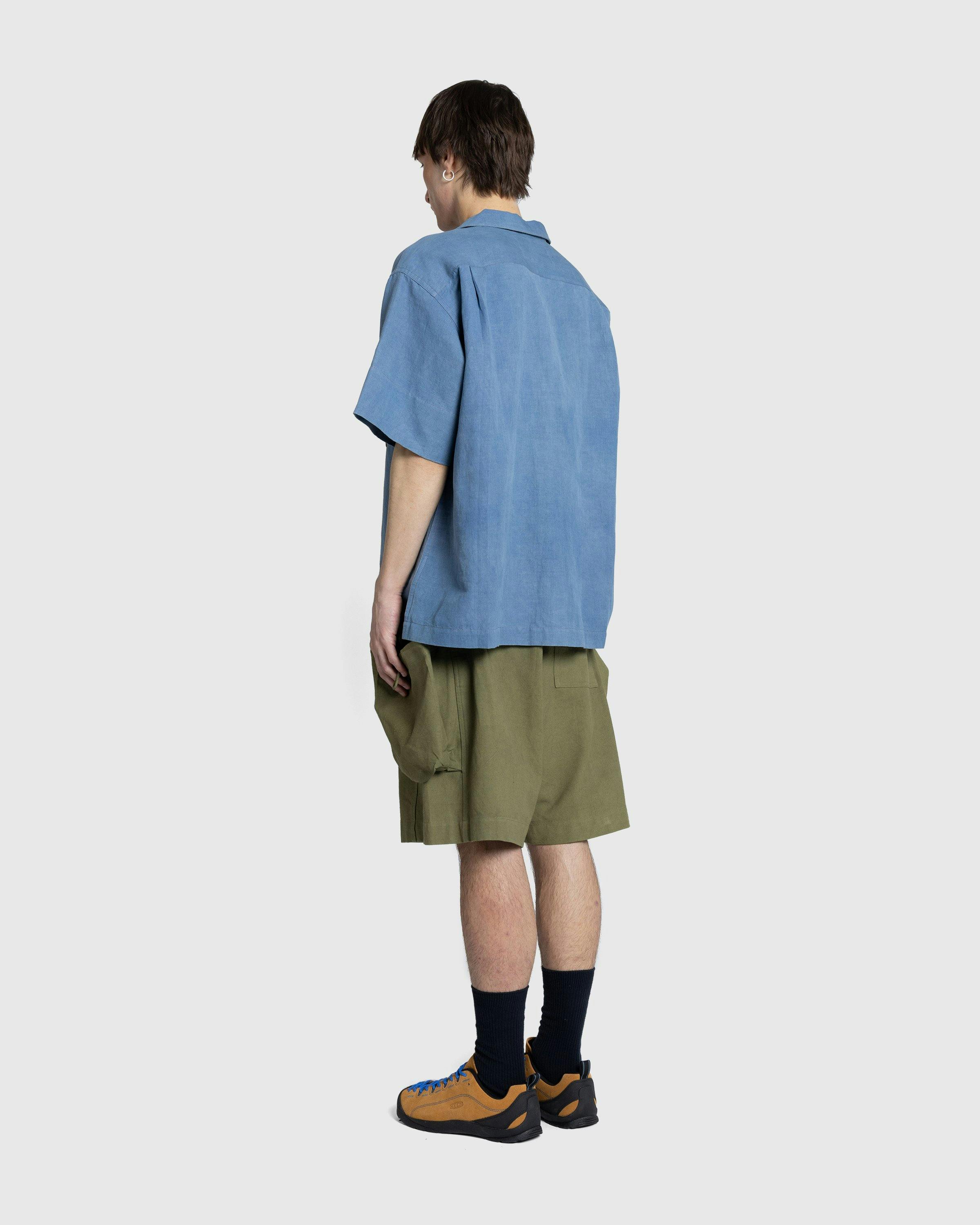 Story mfg. - Salt Shorts Olive Slub - Clothing - Green - Image 4