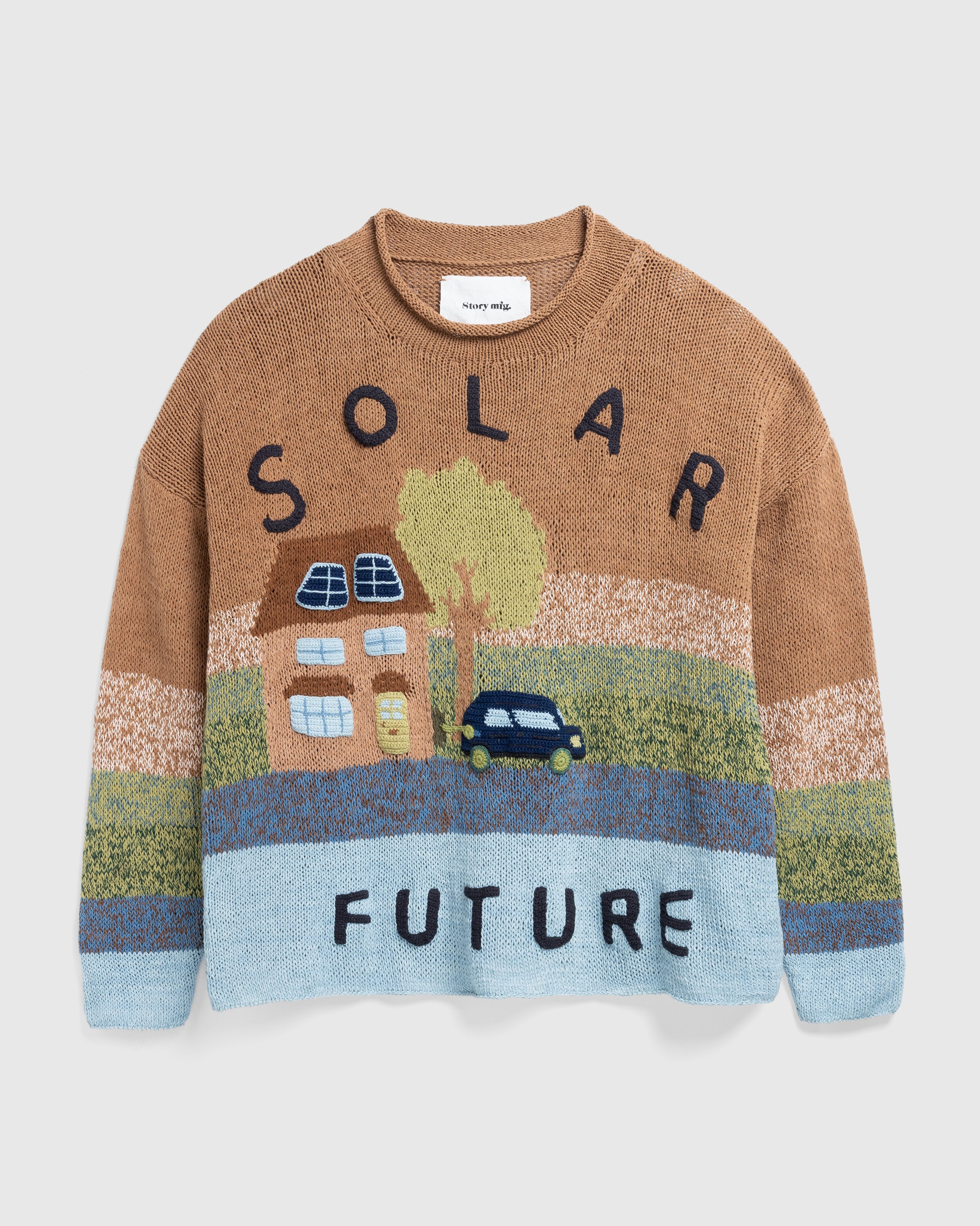Story mfg. - Twinsun Rollneck Clay Solar Future - Clothing - Multi - Image 1