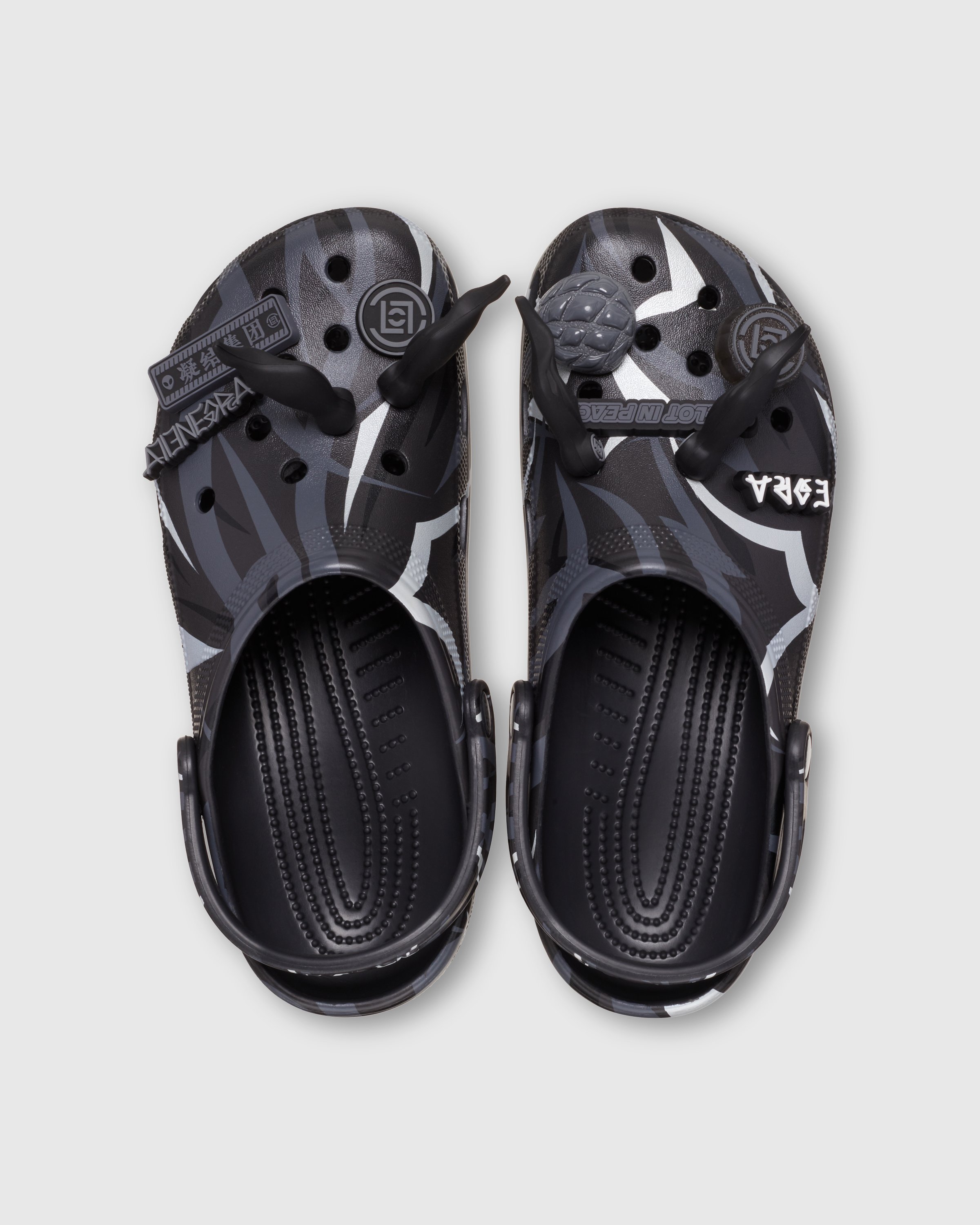 CLOT x Crocs - Classic Clog Black - Footwear - Black - Image 4