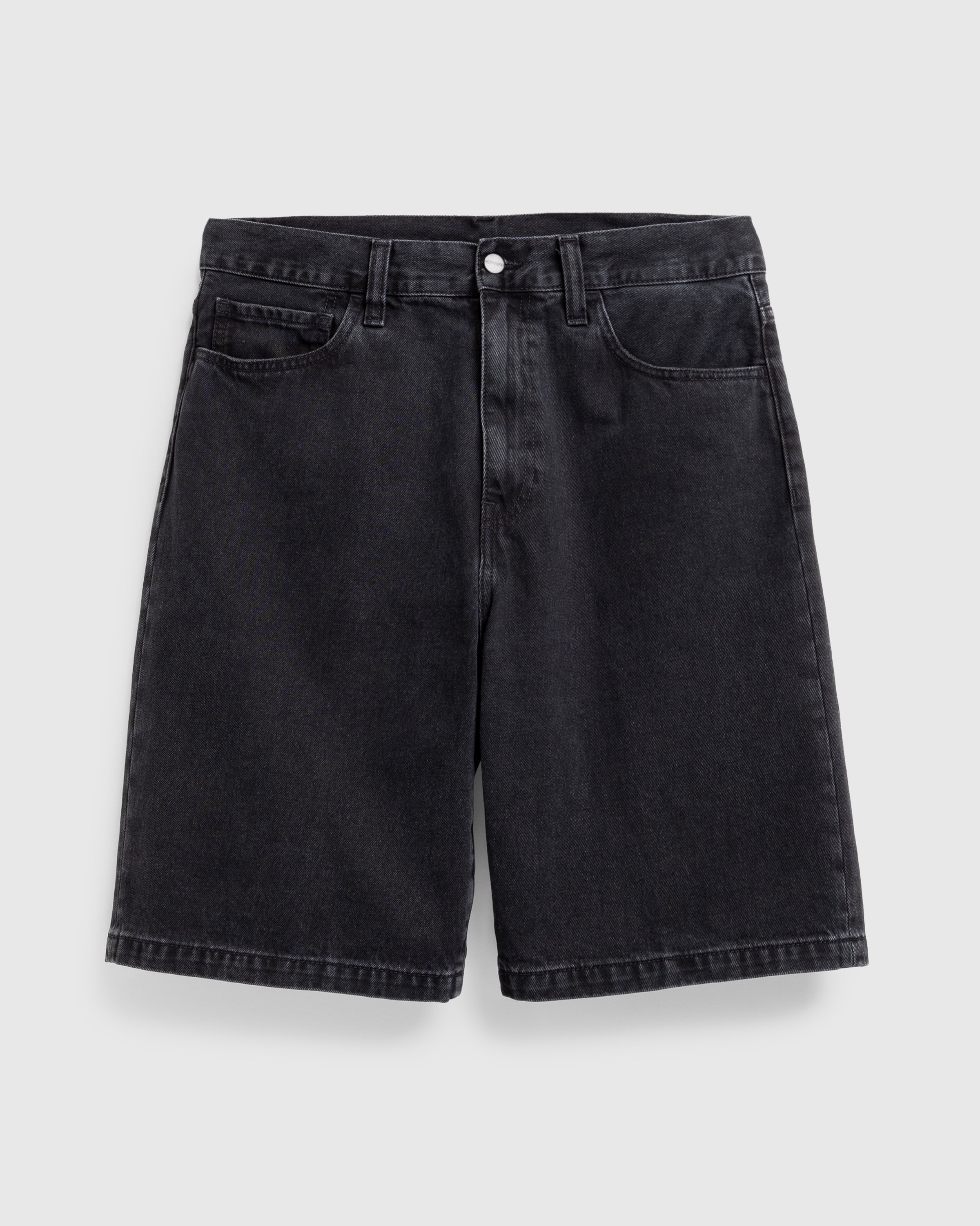 Carhartt WIP - Landon Short Black /stone washed - Clothing - Black - Image 1