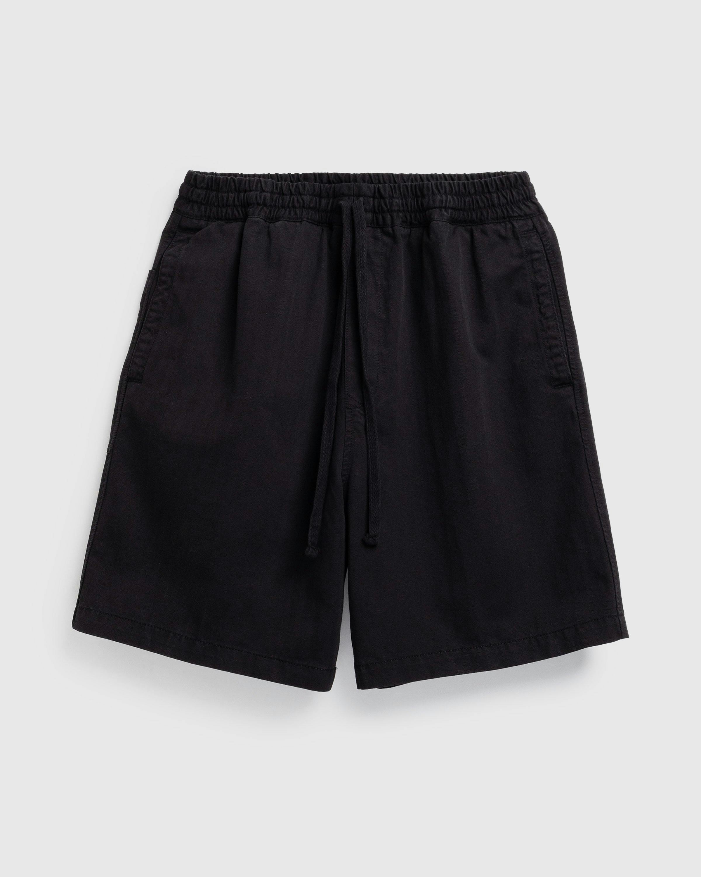 Carhartt WIP - Rainer Short Black /garment dyed - Clothing - Black - Image 1