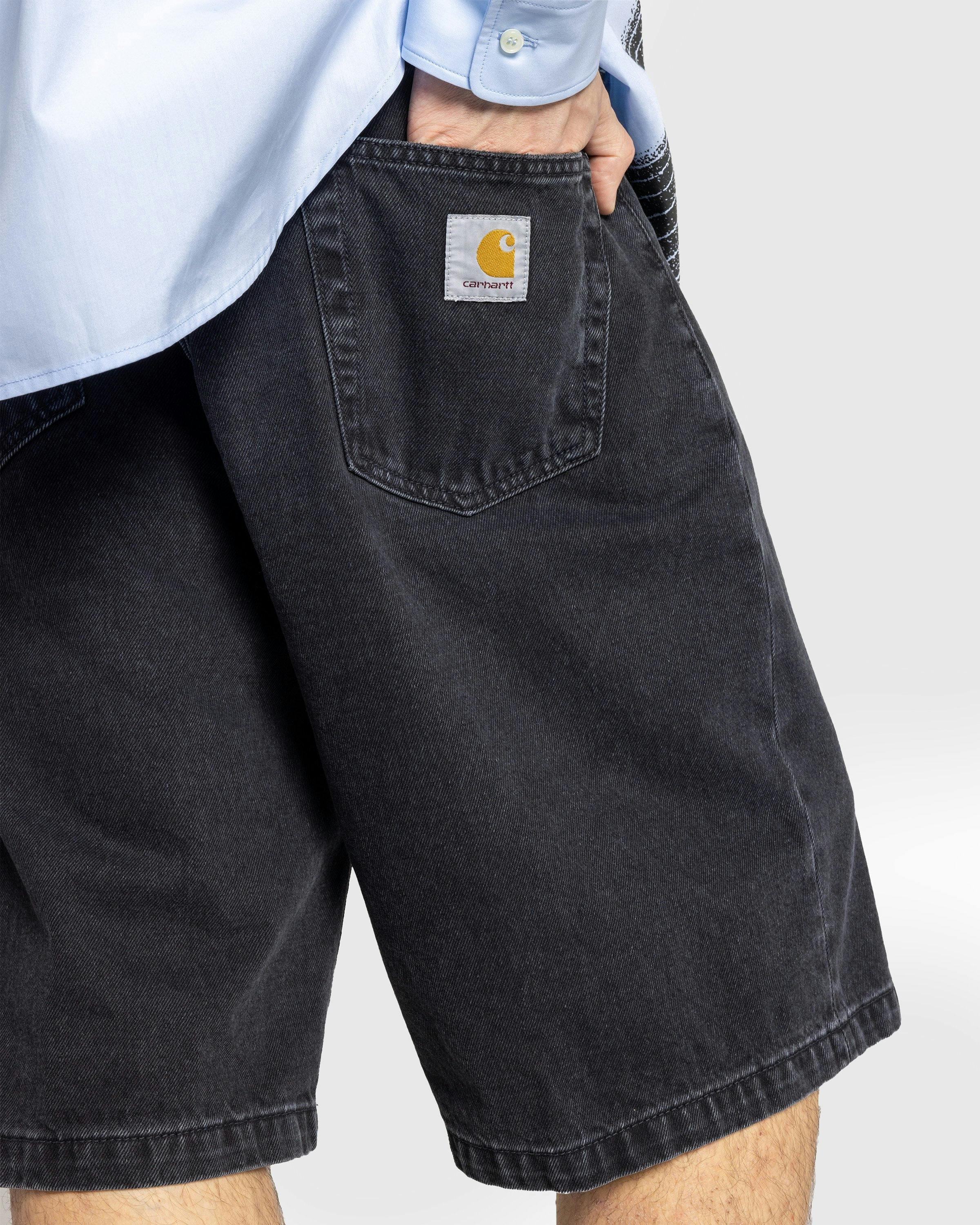 Carhartt WIP - Landon Short Black /stone washed - Clothing - Black - Image 4