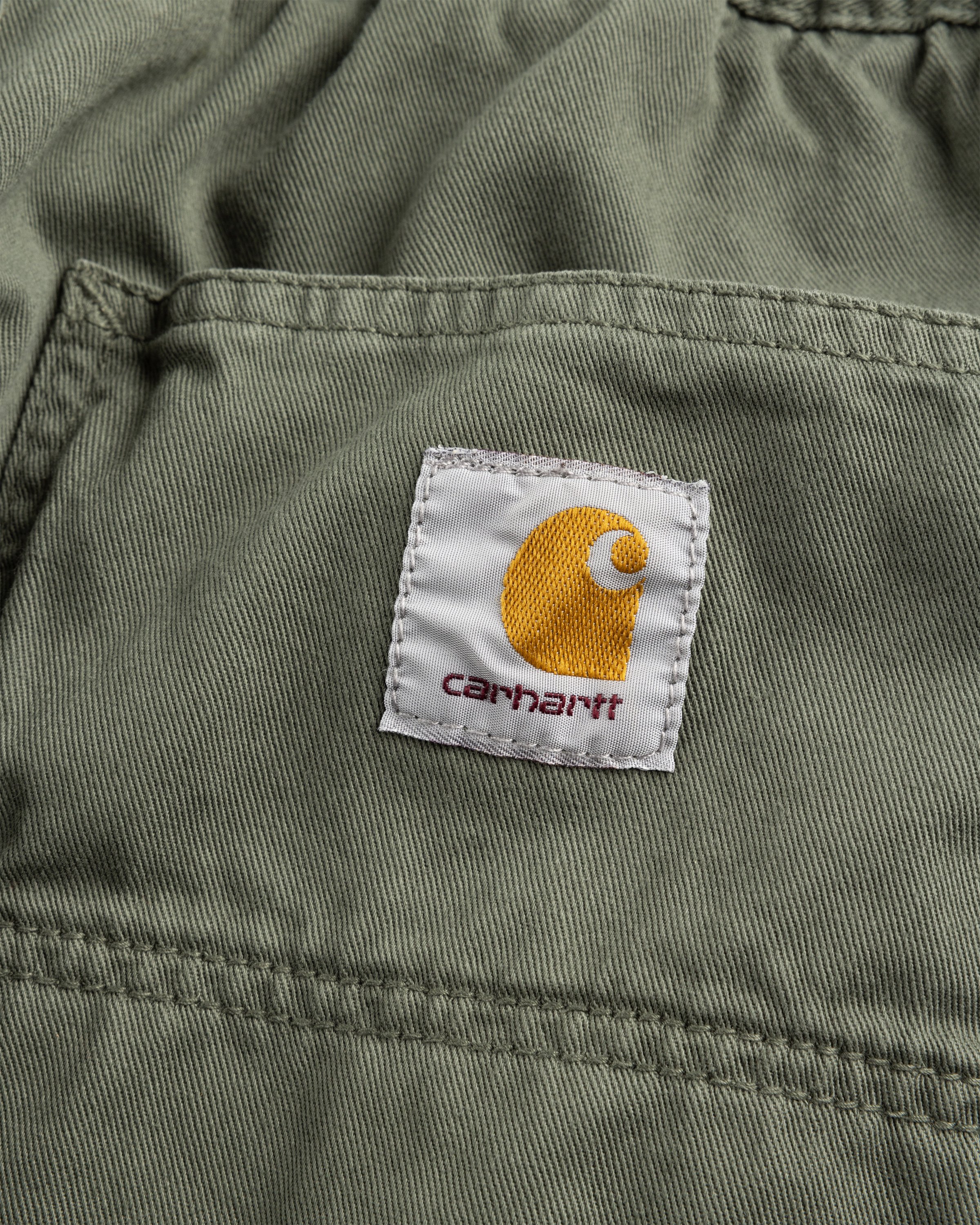 Carhartt WIP - Flint Short Park /garment dyed - Clothing - Green - Image 6
