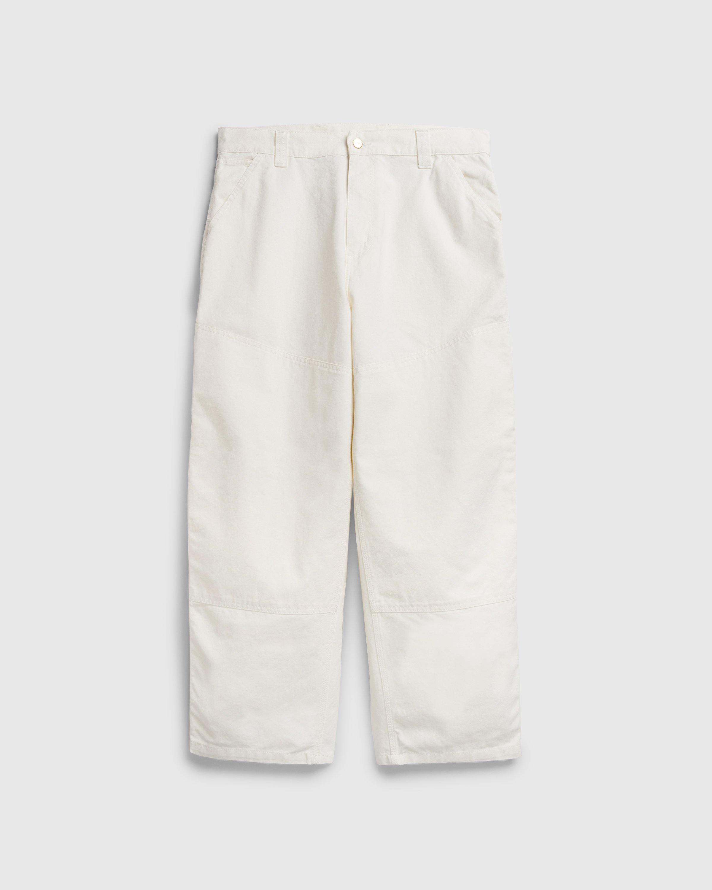 Carhartt WIP - Wide Panel Pant Wax /rinsed - Clothing - White - Image 1