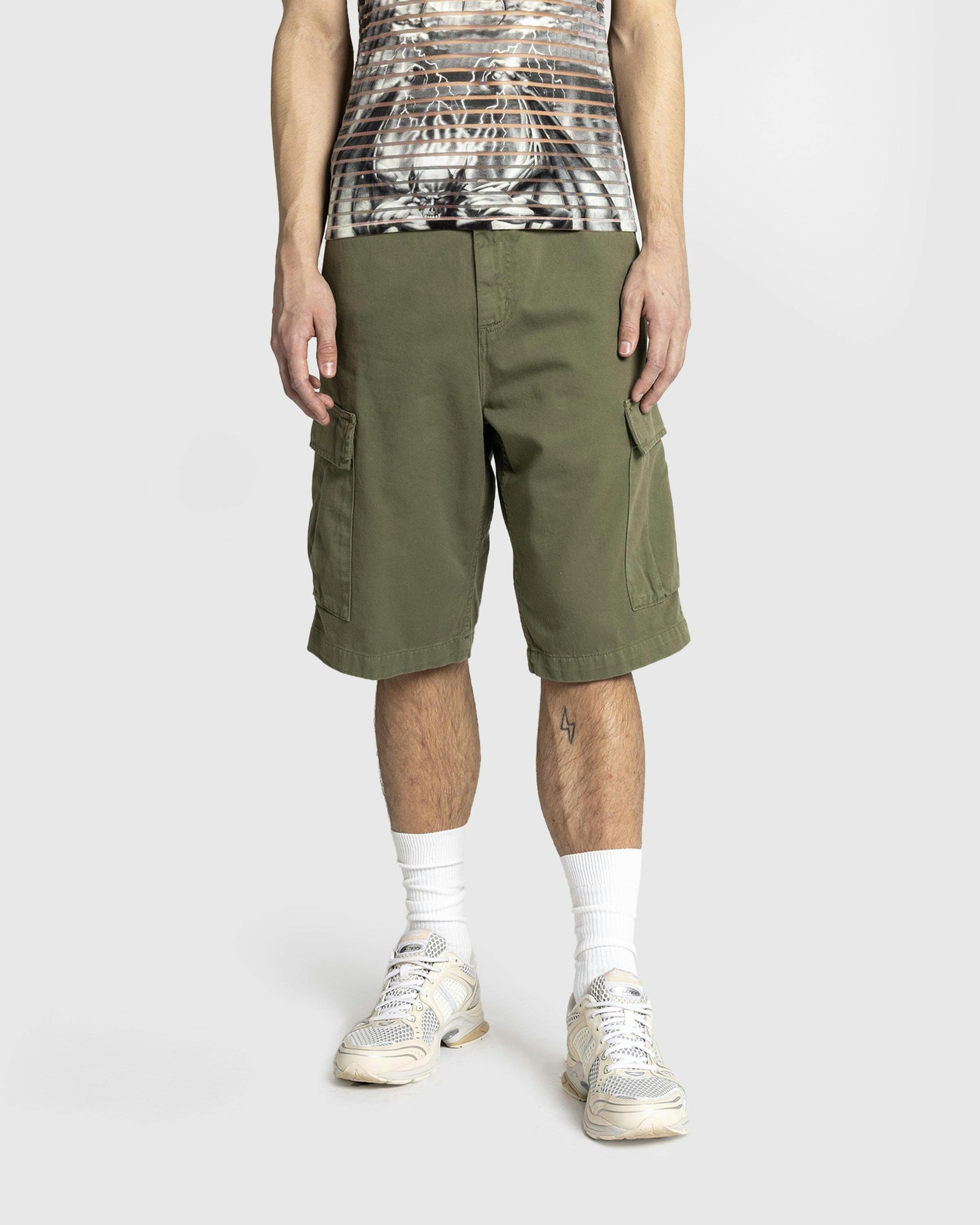 Carhartt WIP - Regular Cargo Short Dollar Green /garment dyed - Clothing - Green - Image 2