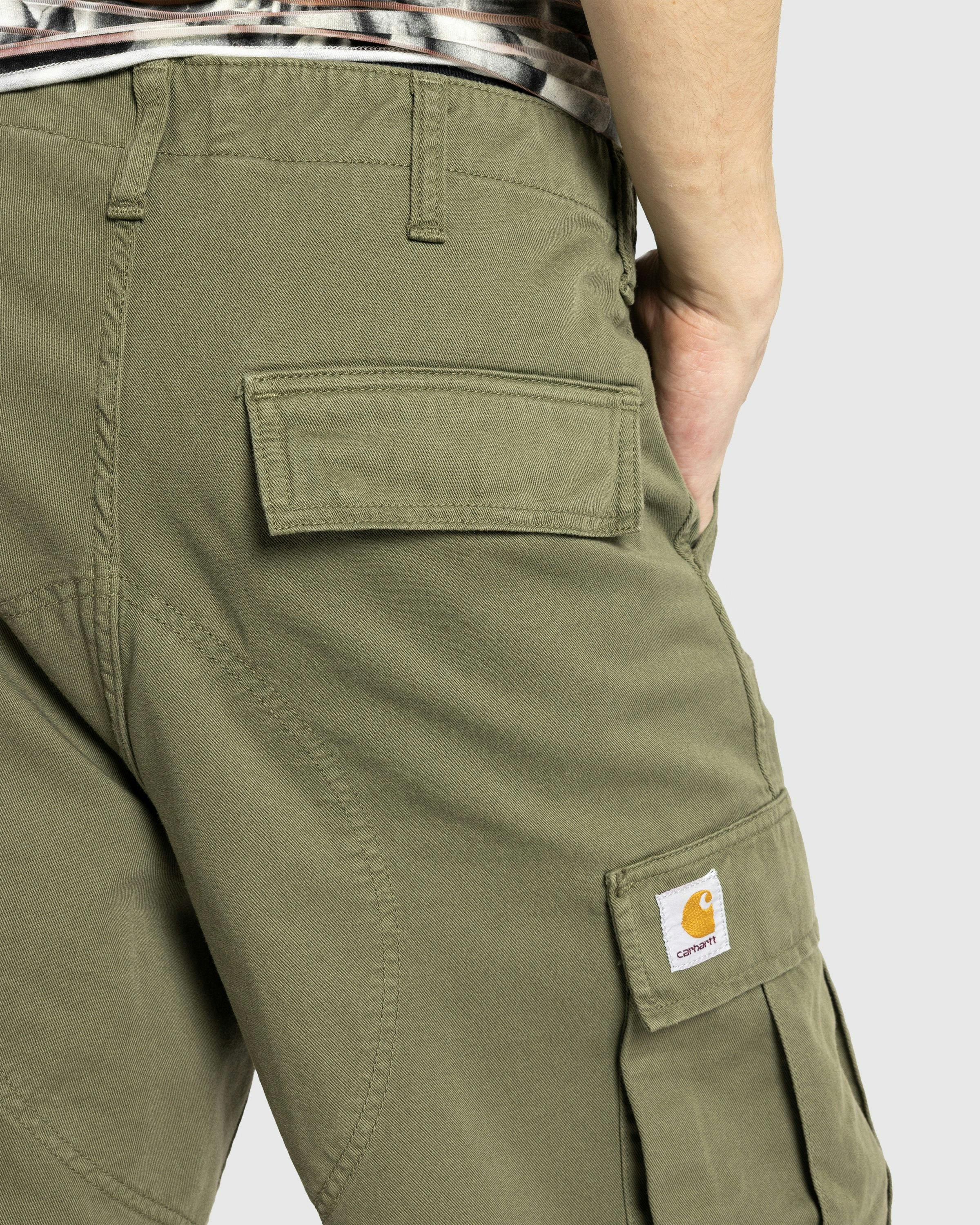 Carhartt WIP - Regular Cargo Short Dollar Green /garment dyed - Clothing - Green - Image 5