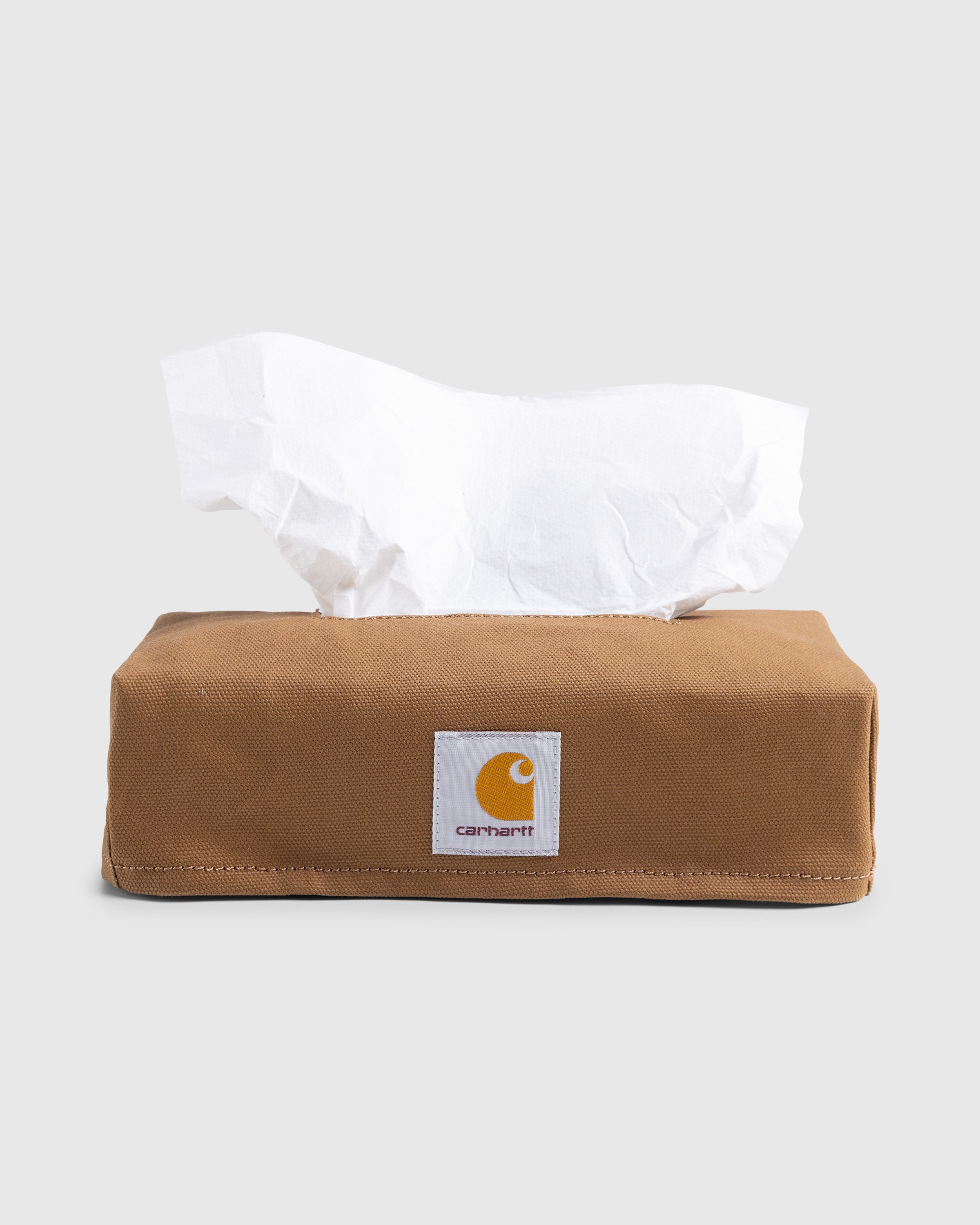 Carhartt WIP - Tissue Box Cover Hamilton Brown - Lifestyle - Brown - Image 1