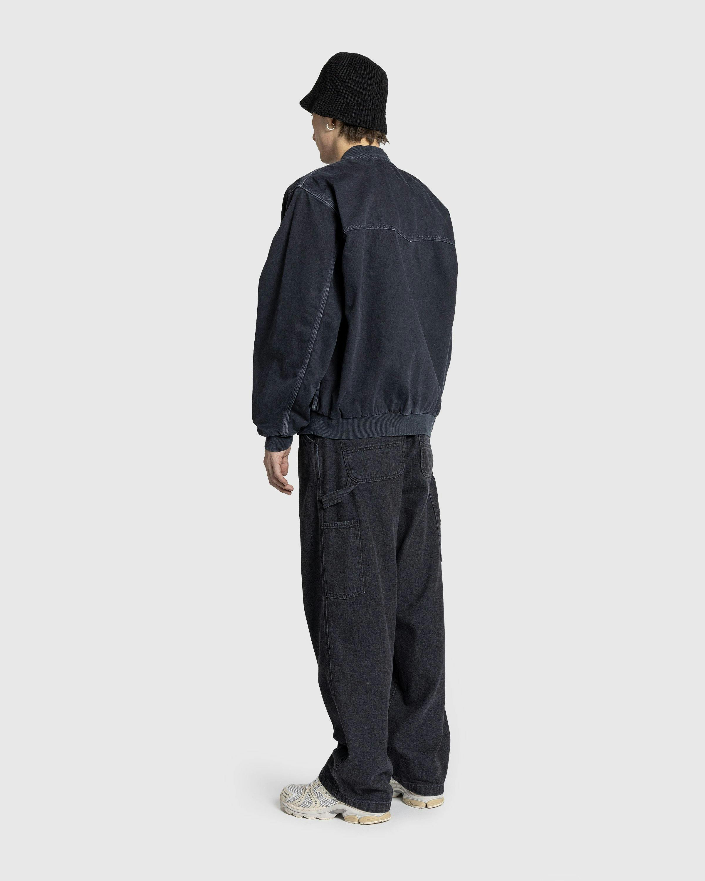 Carhartt WIP - OG Santa Fe Bomber Black /stone dyed - Clothing - Black - Image 4