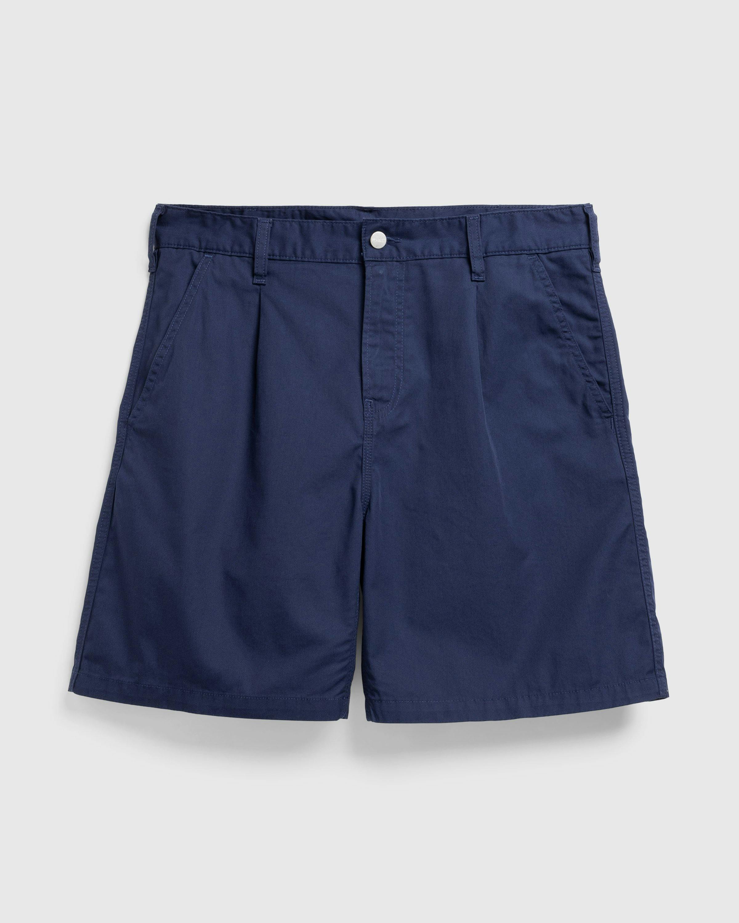 Carhartt WIP - Albert Short Blue /rinsed - Clothing - Blue - Image 1