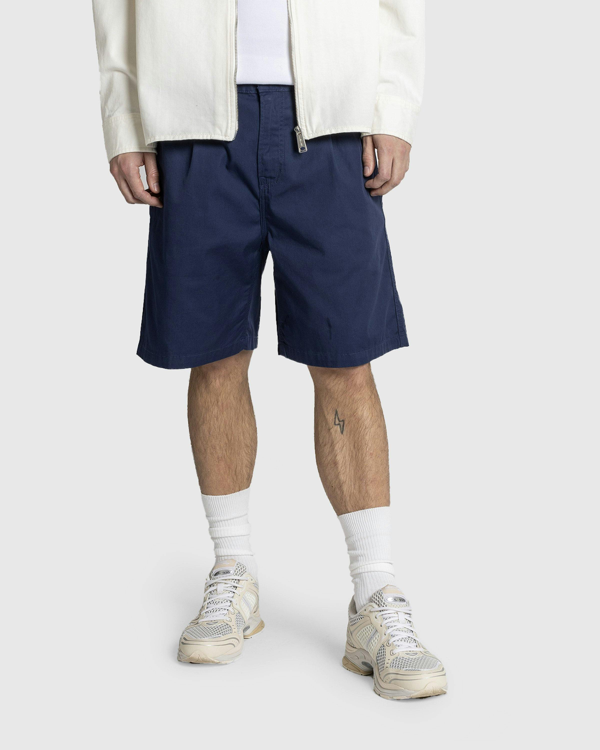 Carhartt WIP - Albert Short Blue /rinsed - Clothing - Blue - Image 2