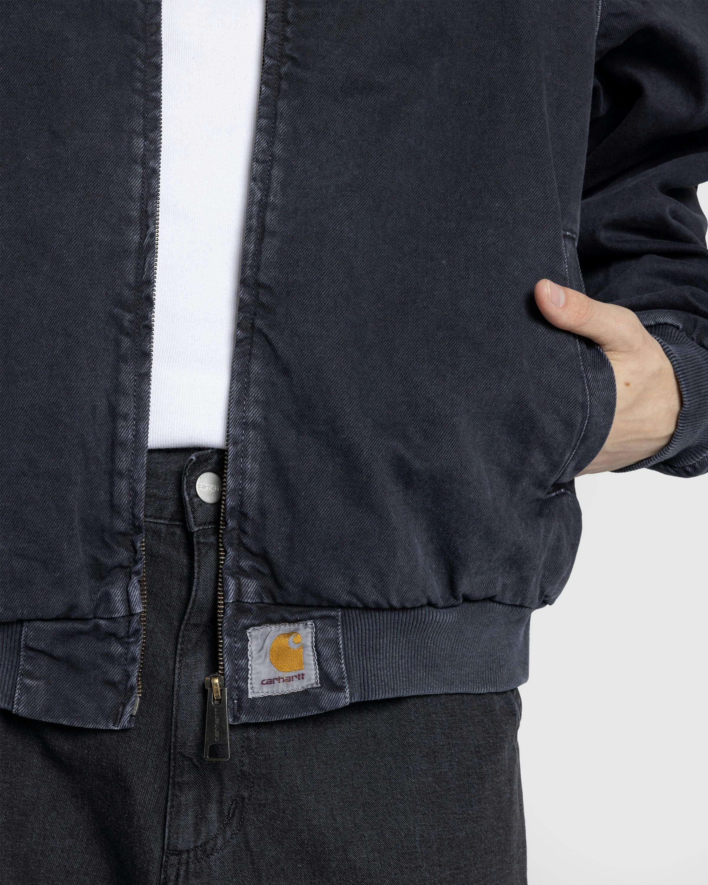 Carhartt WIP - OG Santa Fe Bomber Black /stone dyed - Clothing - Black - Image 5