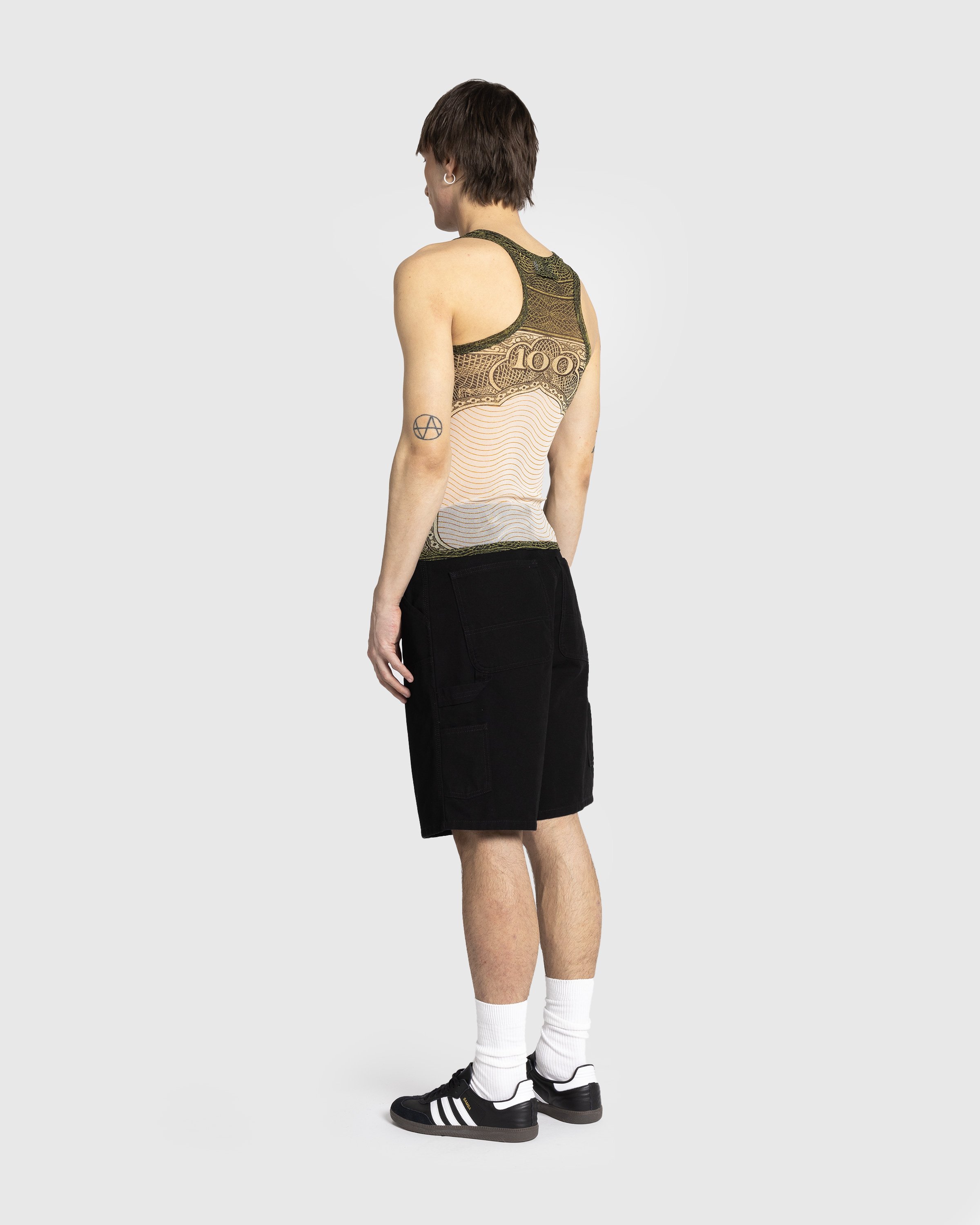Carhartt WIP - Double Knee Short Black /rinsed - Clothing - Black - Image 4