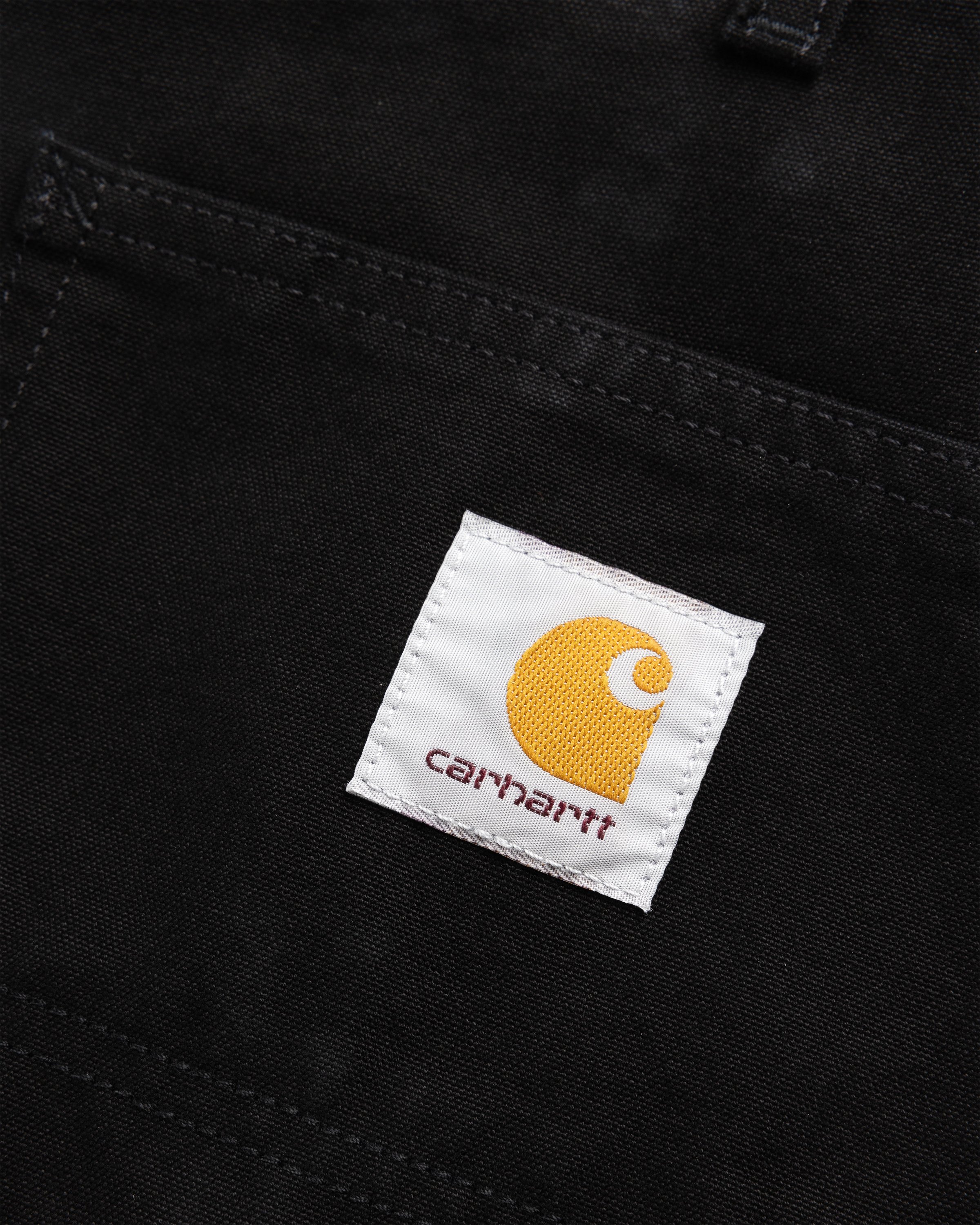 Carhartt WIP - Double Knee Short Black /rinsed - Clothing - Black - Image 7
