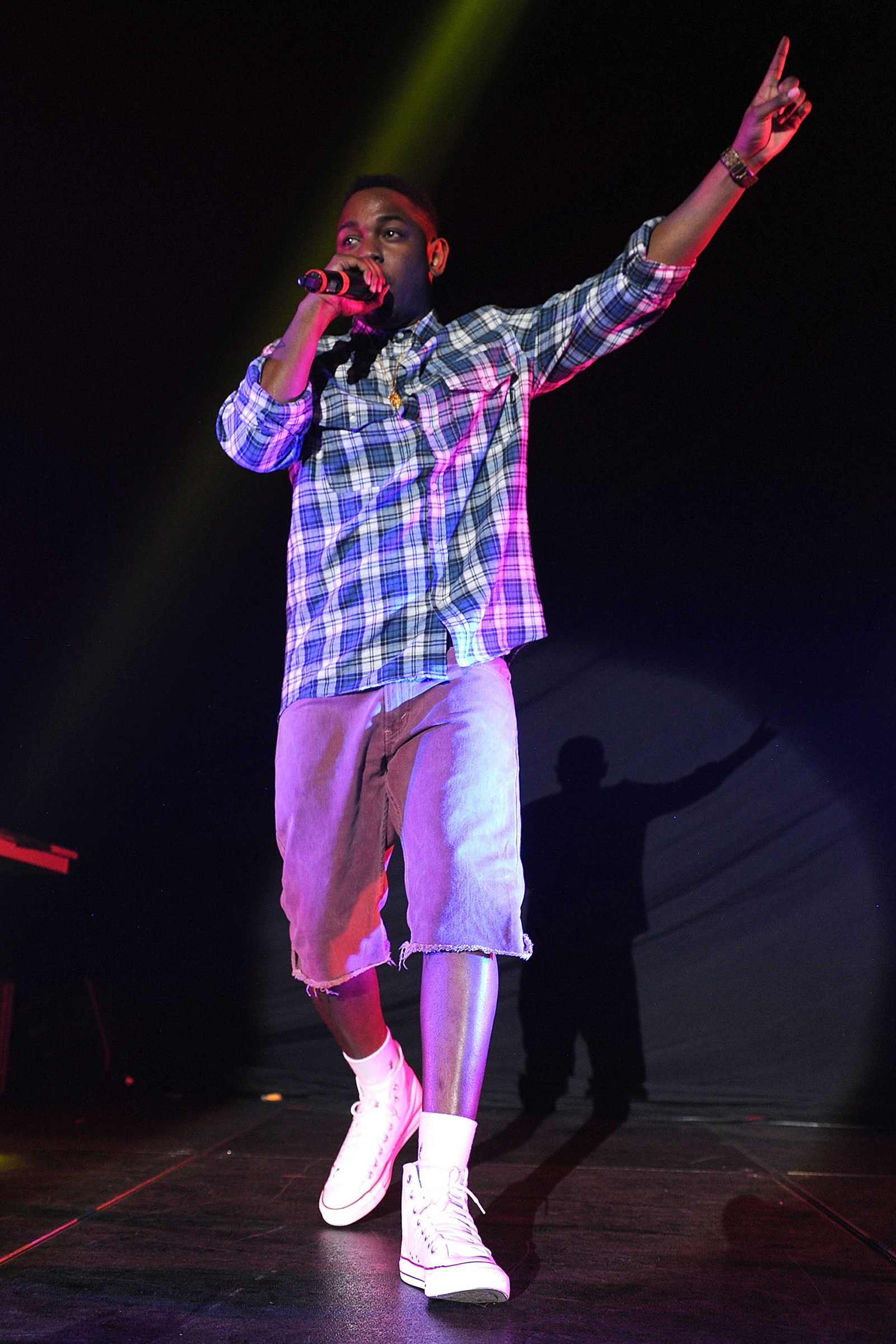 Rapper Kendrick Lamar performs at San Jose State Event Center on March 10, 2012 in San Jose, California.