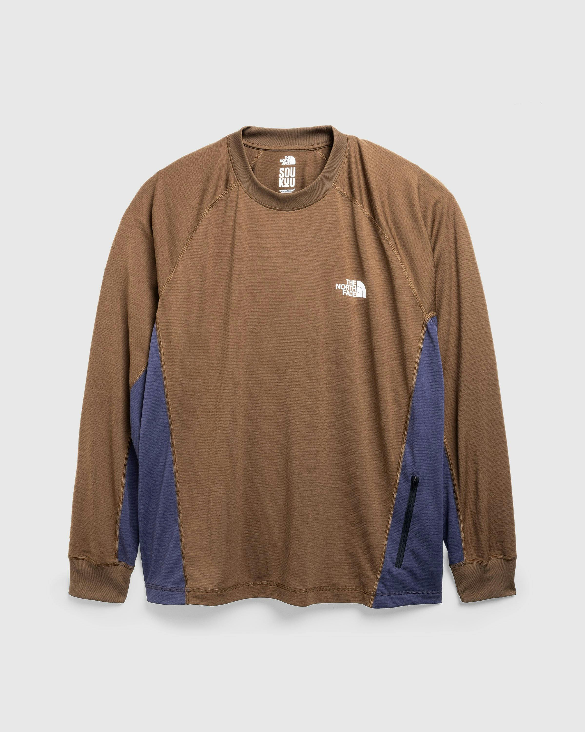 The North Face x UNDERCOVER - SOUKUU TRAIL RUN L/S TEE PERISCOPE GREY/DARK EAR - Clothing - Grey - Image 1