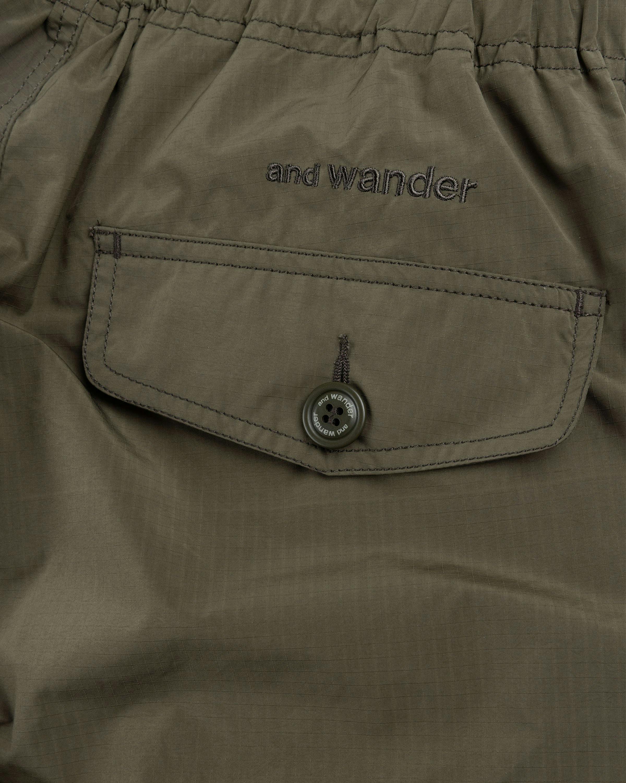 And Wander - 8 1 o v e r s i z e d c a r g o p a n t s - Clothing - Green - Image 7