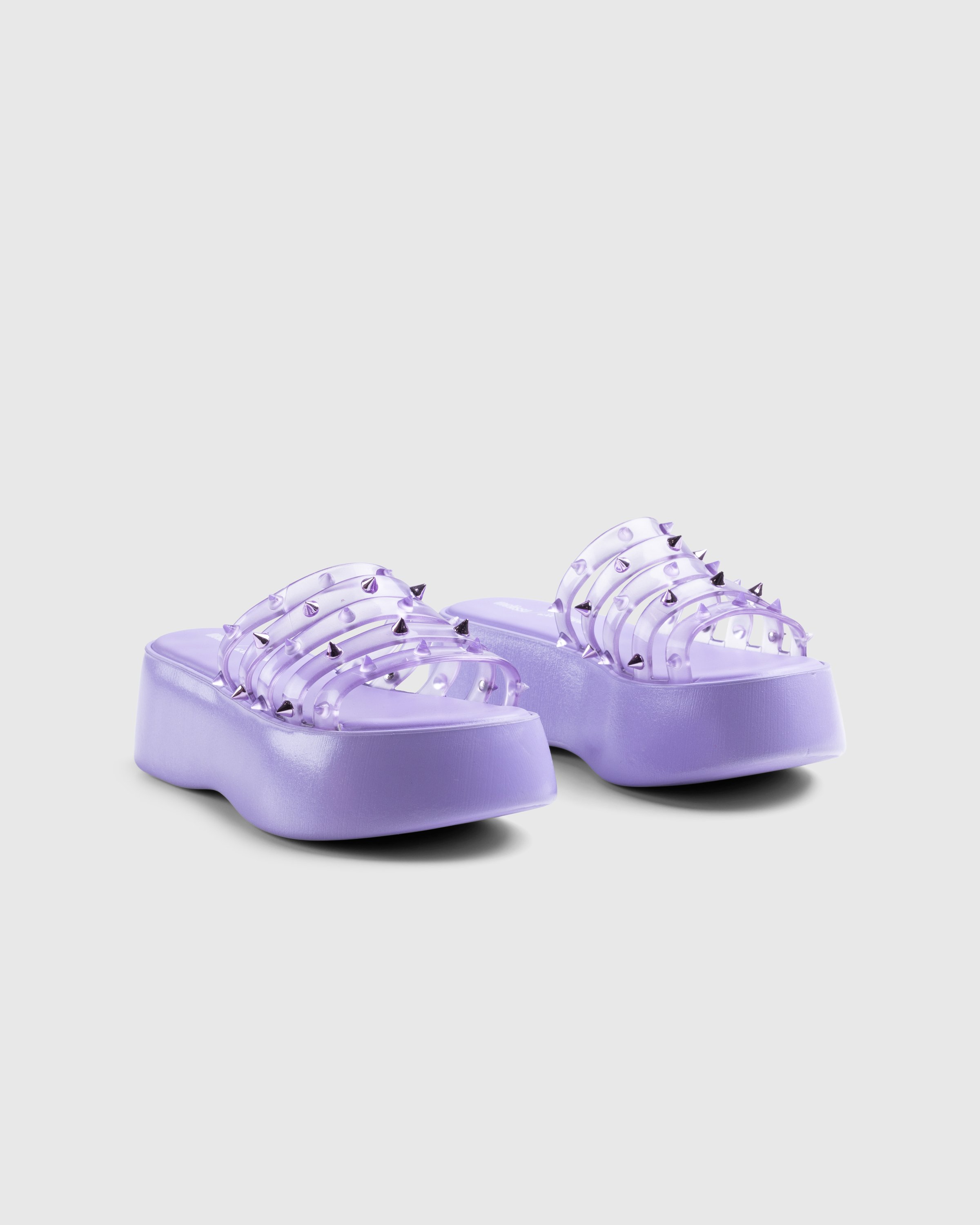 Jean Paul Gaultier x Melissa - Becky Punk Love Mule Purple - Footwear - Purple - Image 3