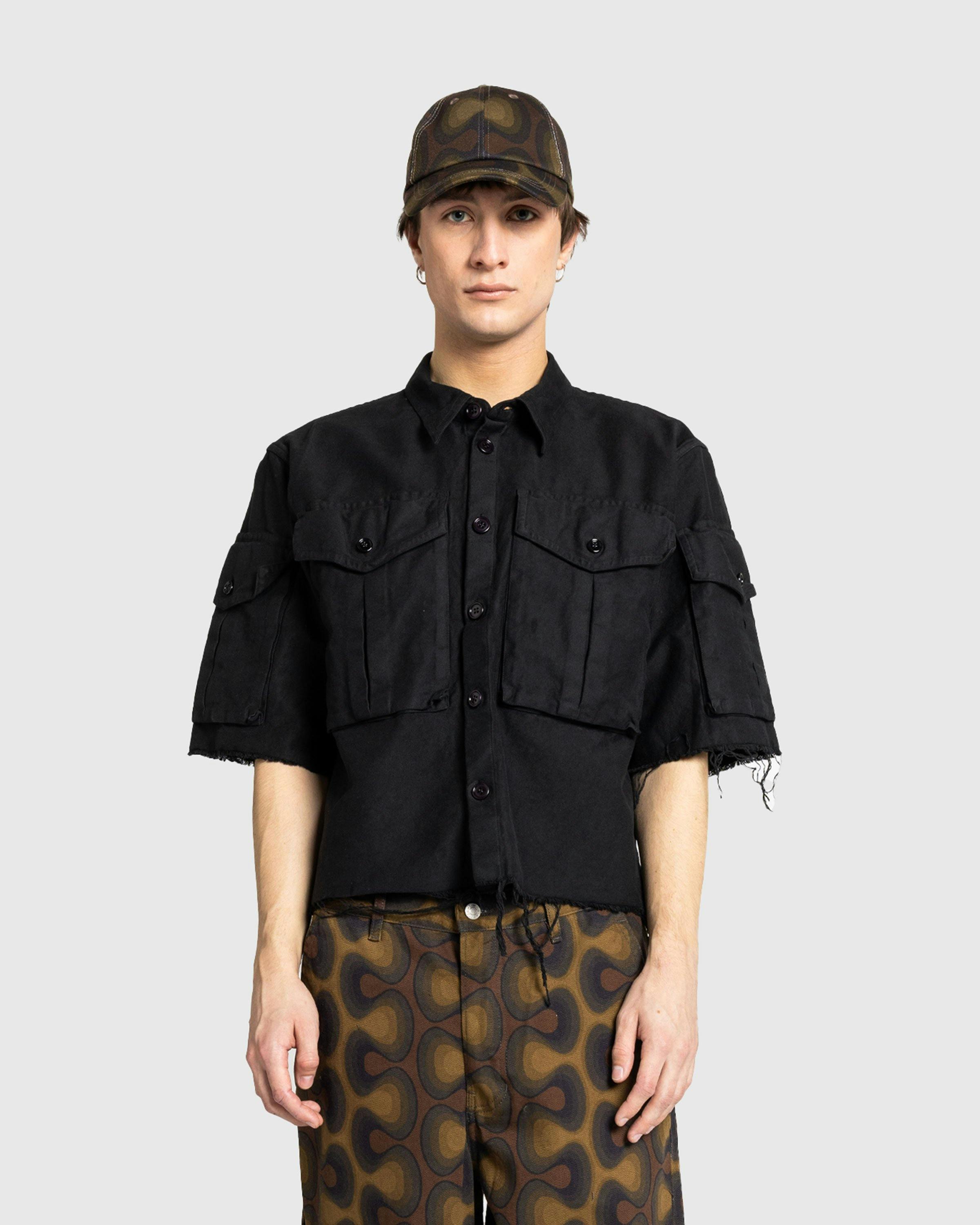 Dries van Noten - CENTURY GD 8339 M.W.SHIRT BLACK - Clothing - Black - Image 2