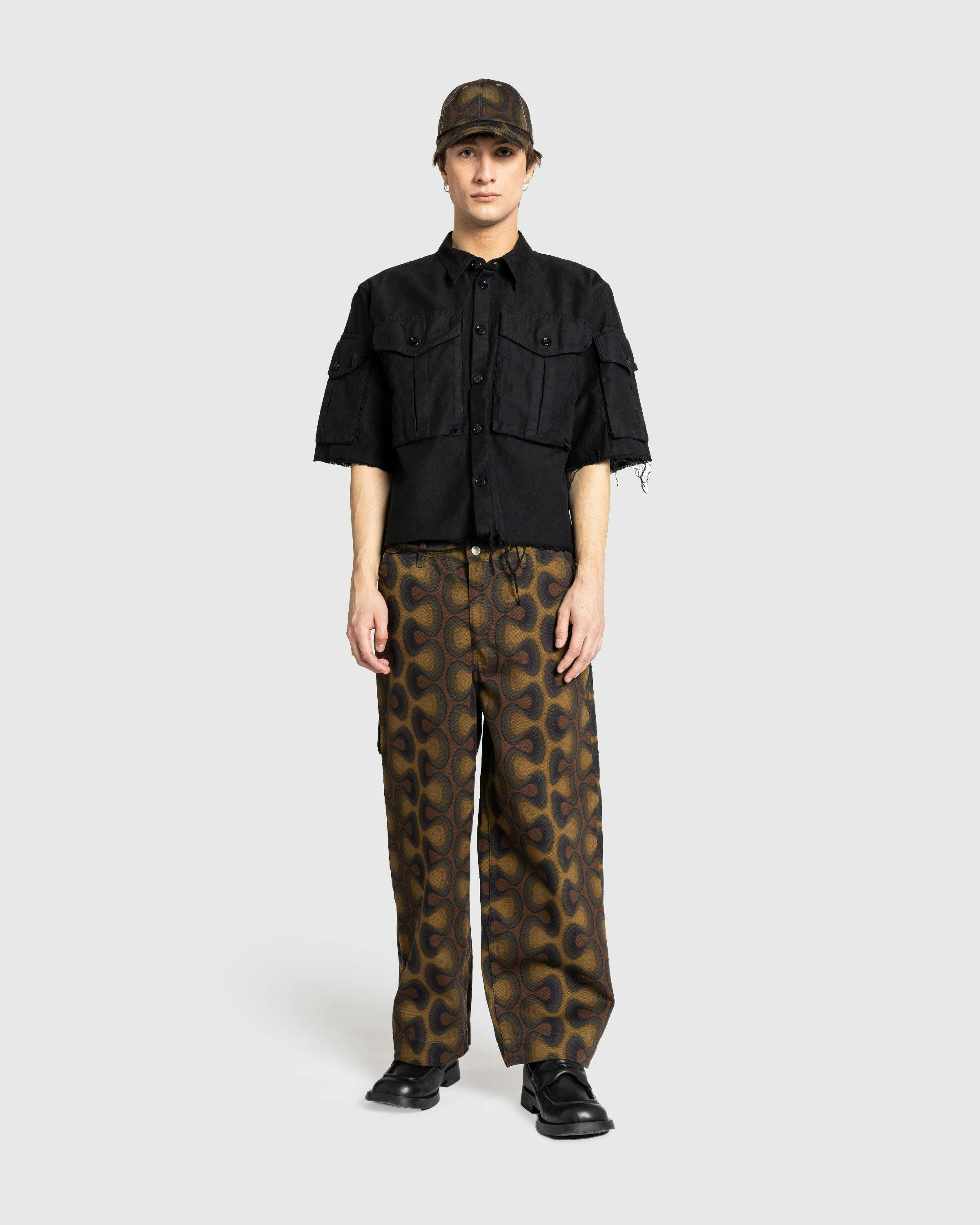 Dries van Noten - PIP 8001 M.W.PANTS KHAKI - Clothing - Green - Image 3