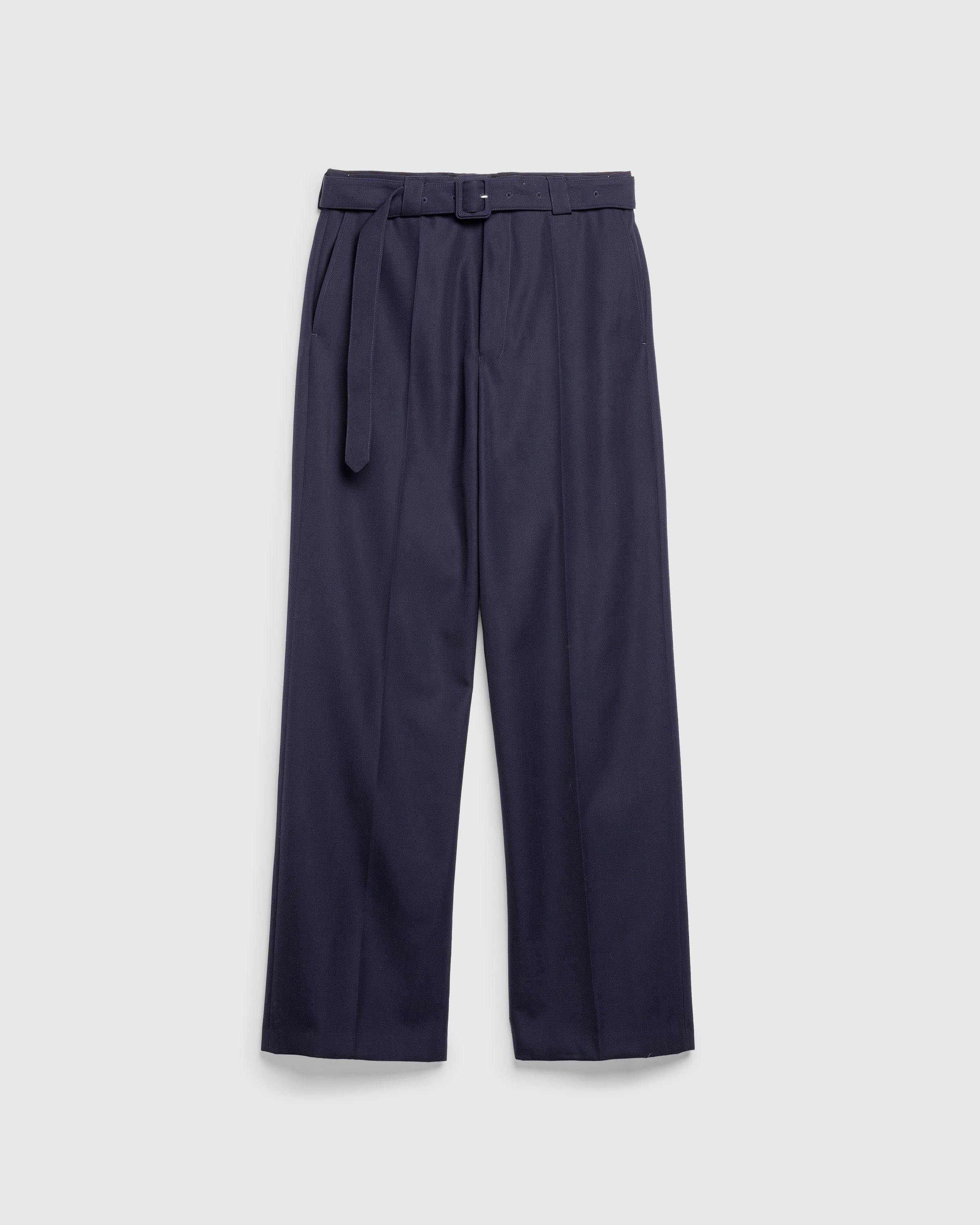 Dries van Noten - PAULSON BIS 8153 M.W.PANTS NAV - Clothing - Blue - Image 1