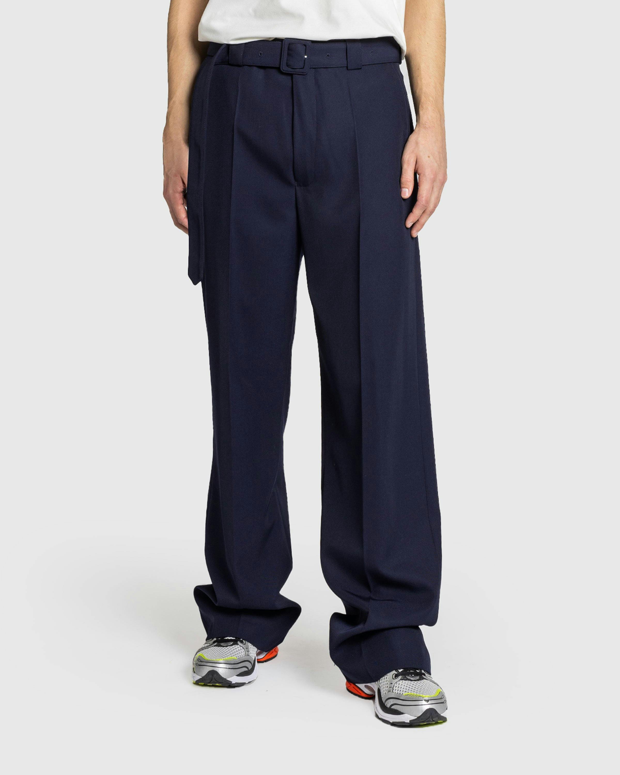 Dries van Noten - PAULSON BIS 8153 M.W.PANTS NAV - Clothing - Blue - Image 2