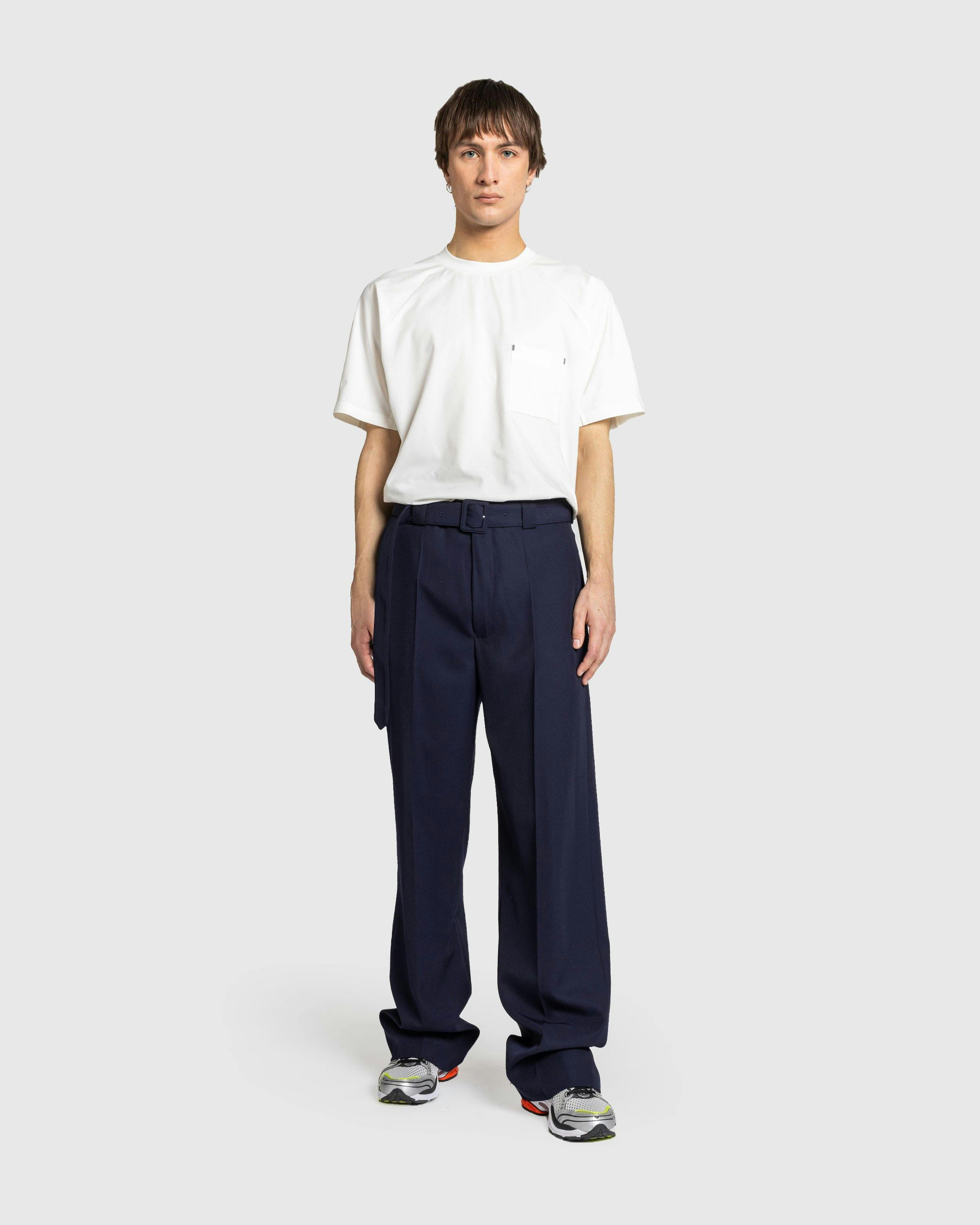 Dries van Noten - PAULSON BIS 8153 M.W.PANTS NAV - Clothing - Blue - Image 3